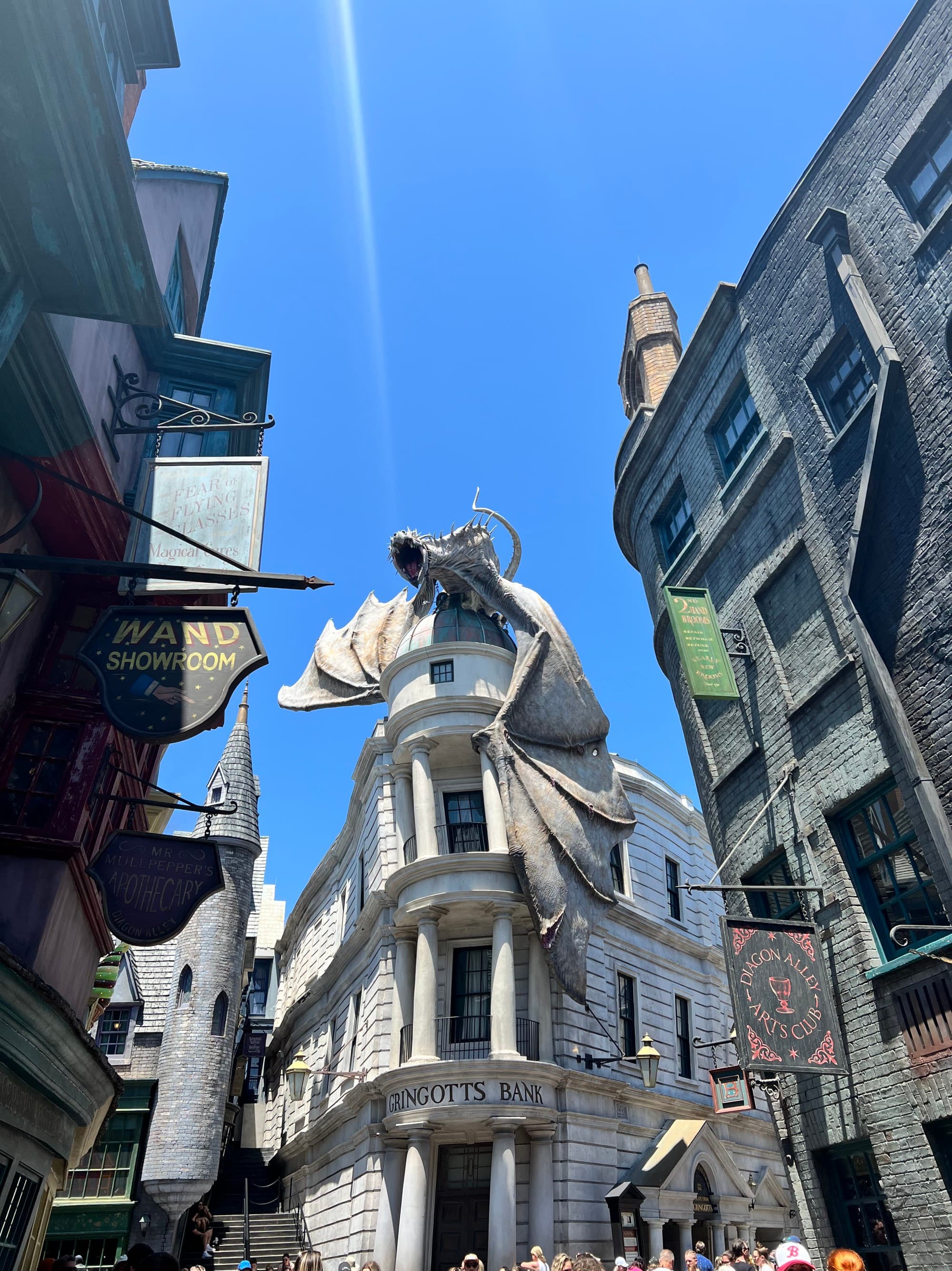 Grey buildings against blue sky during daytime.