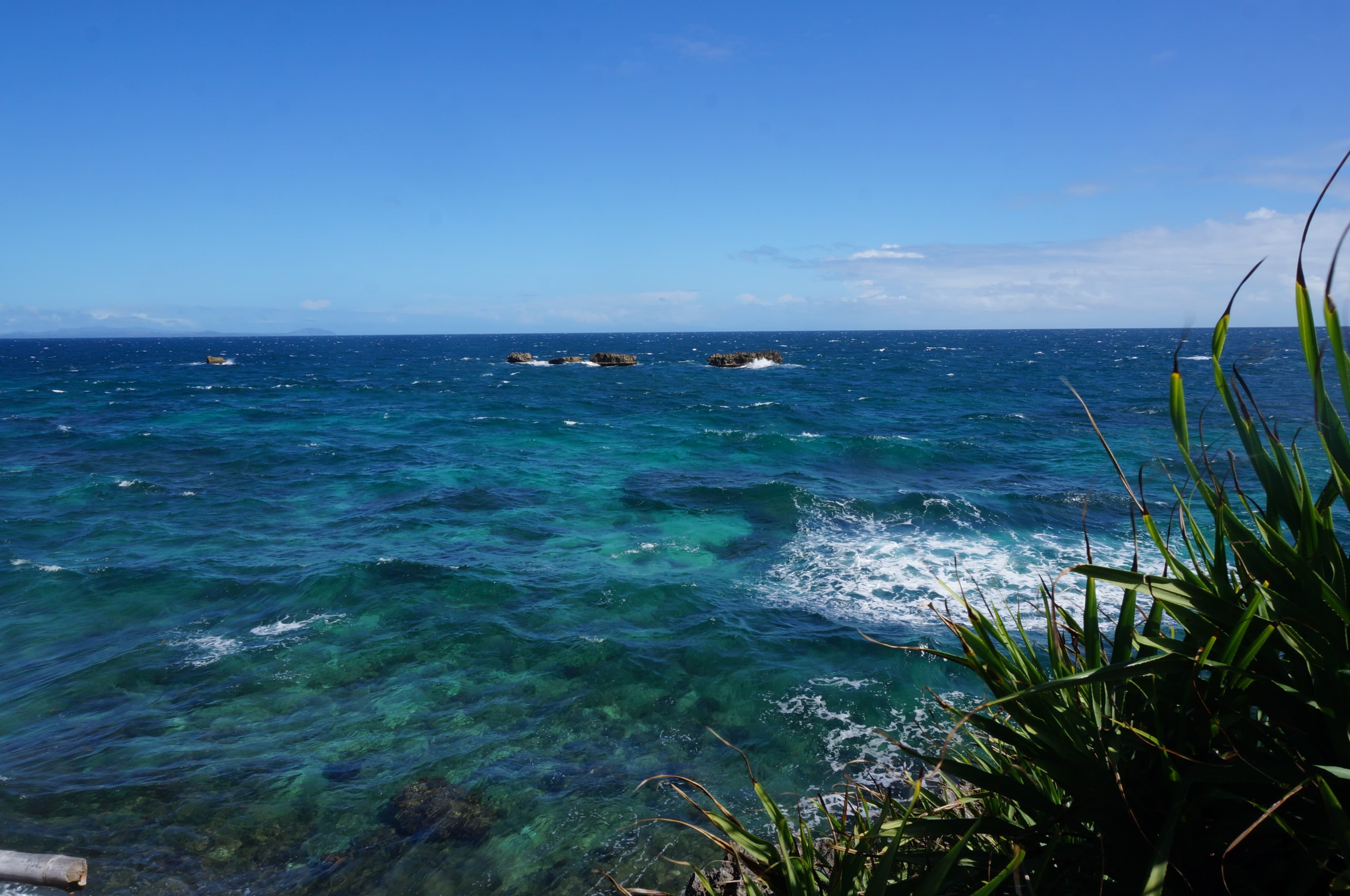 A vast body of water during the daytime.
