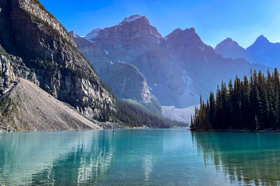 lake in the mountains