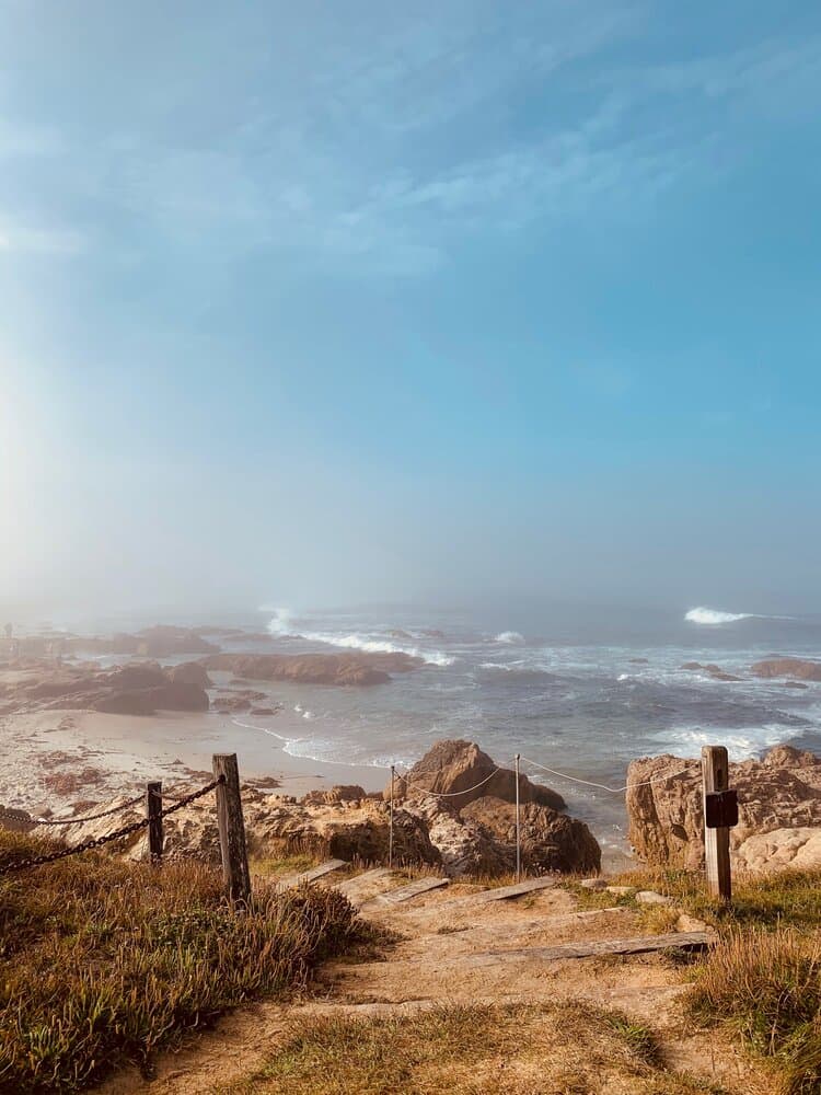 rocks next to the ocean during daytime