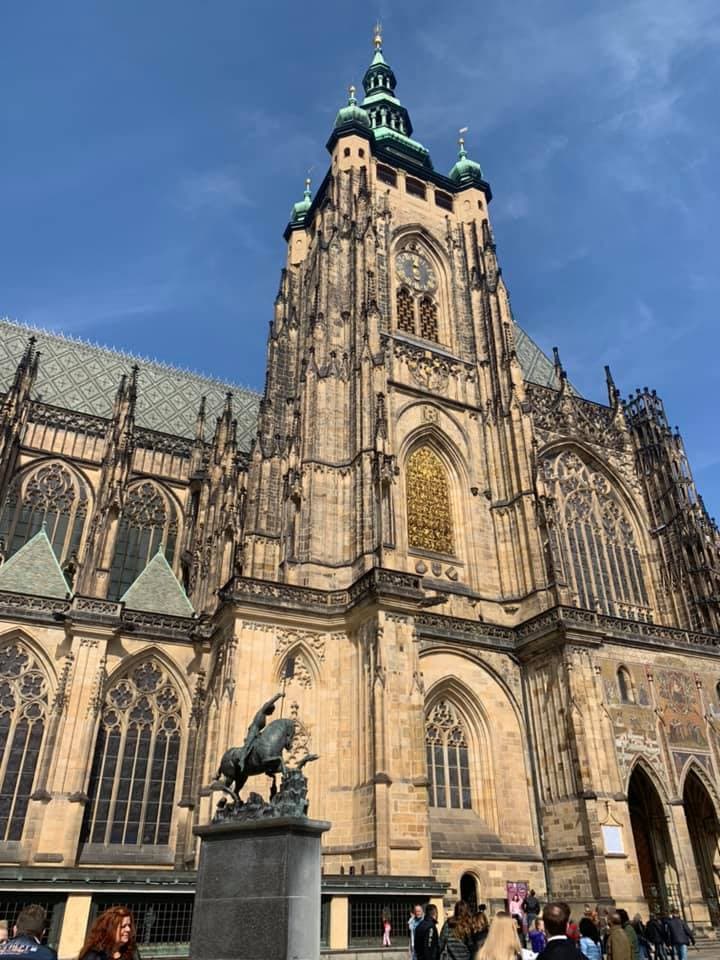 Beautiful Prague buildings