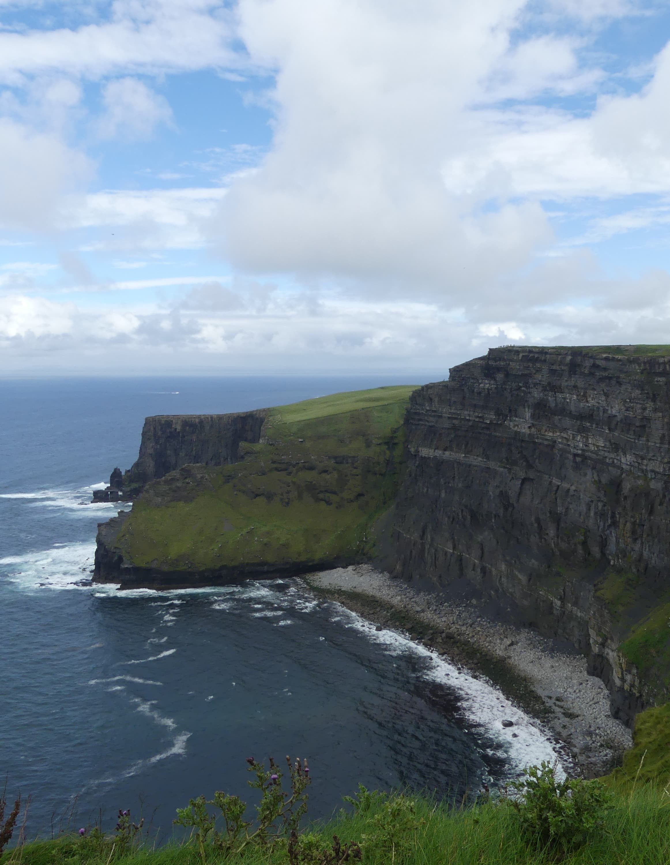 The famous Cliffs of Moher at Galway, Ireland
