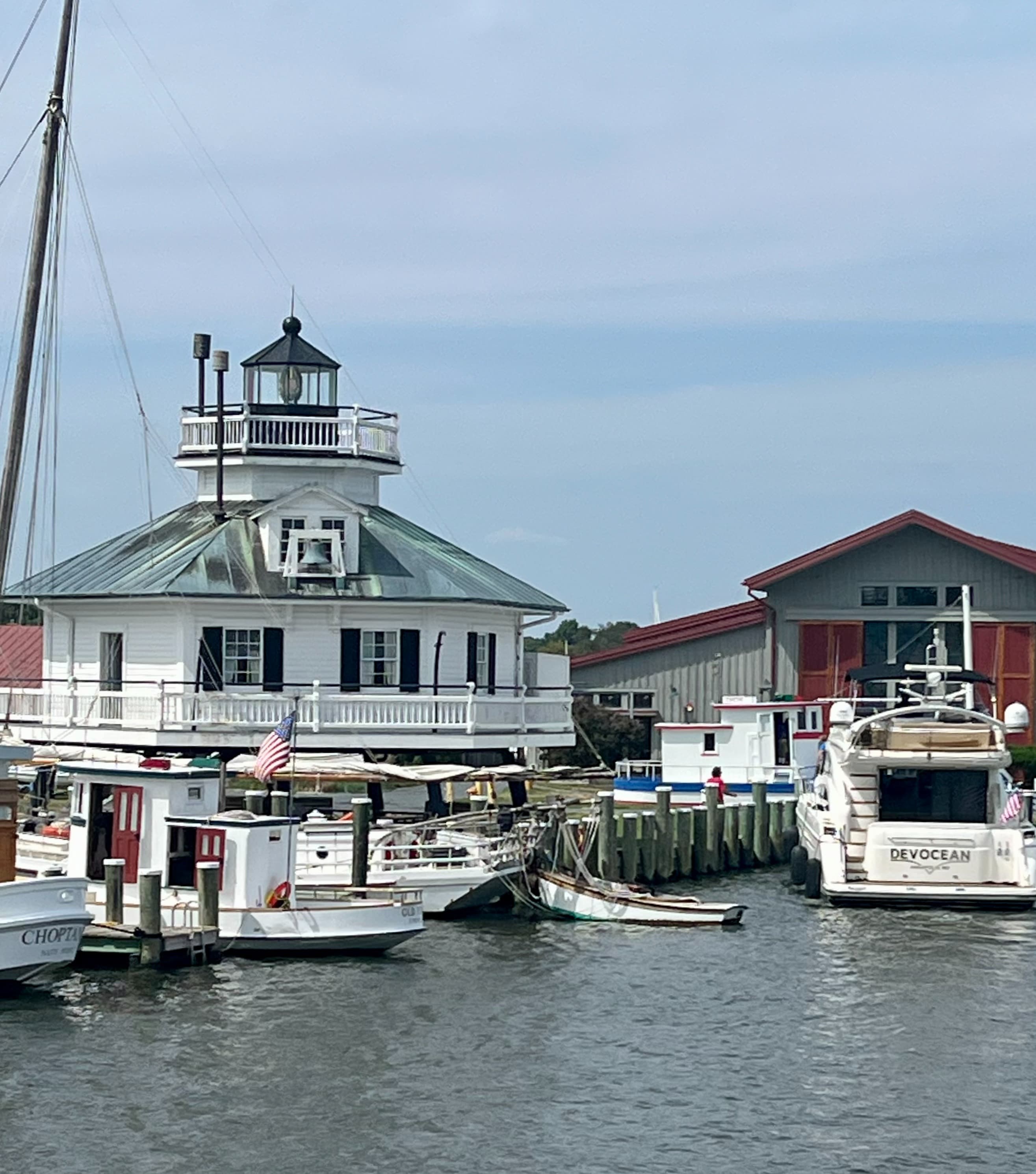 Discover the 1879 Hooper Strait Lighthouse.