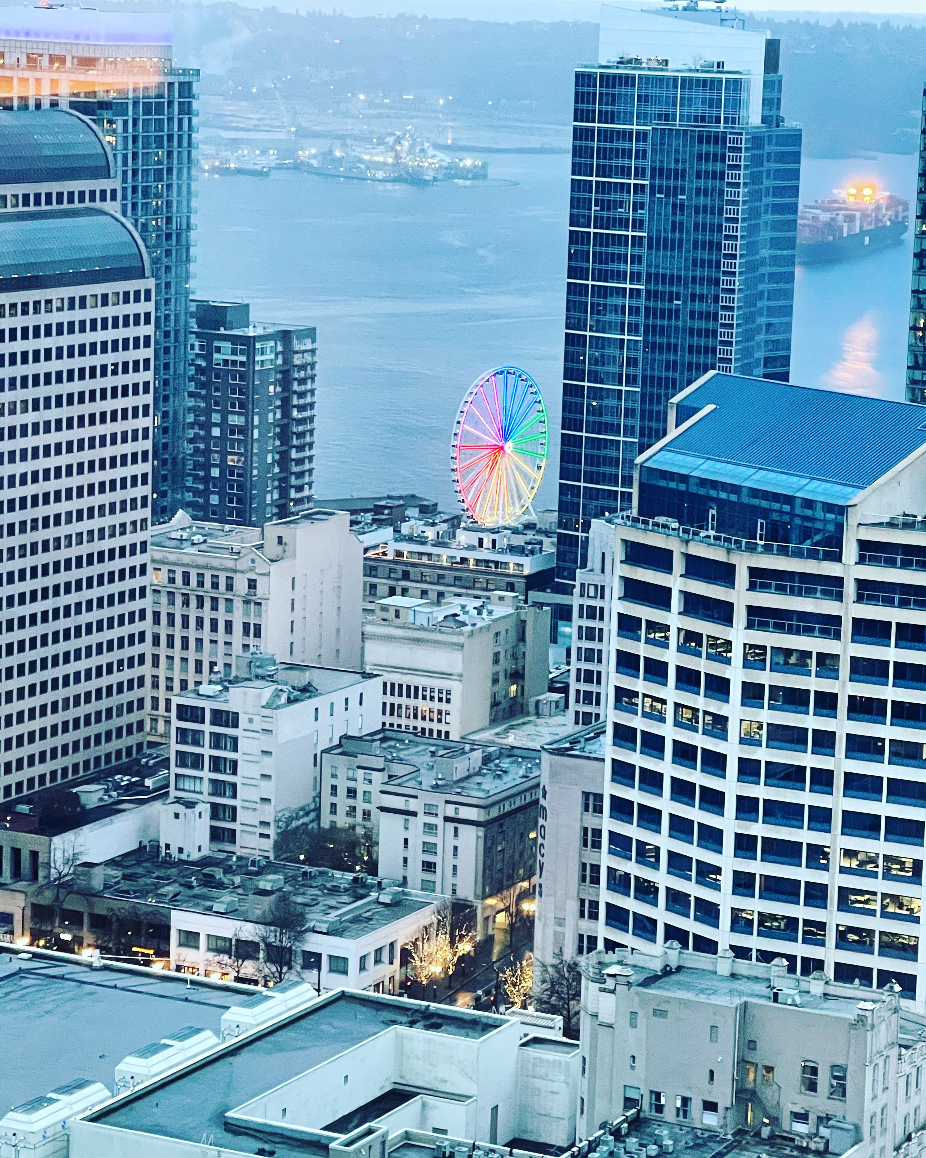 Aerial view of Seattle