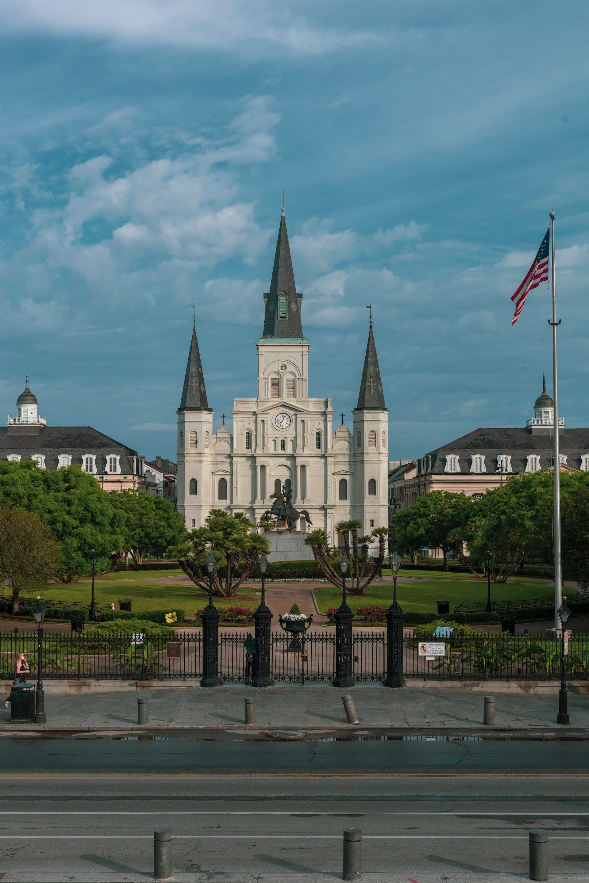 A three pointed cathedral during daytime