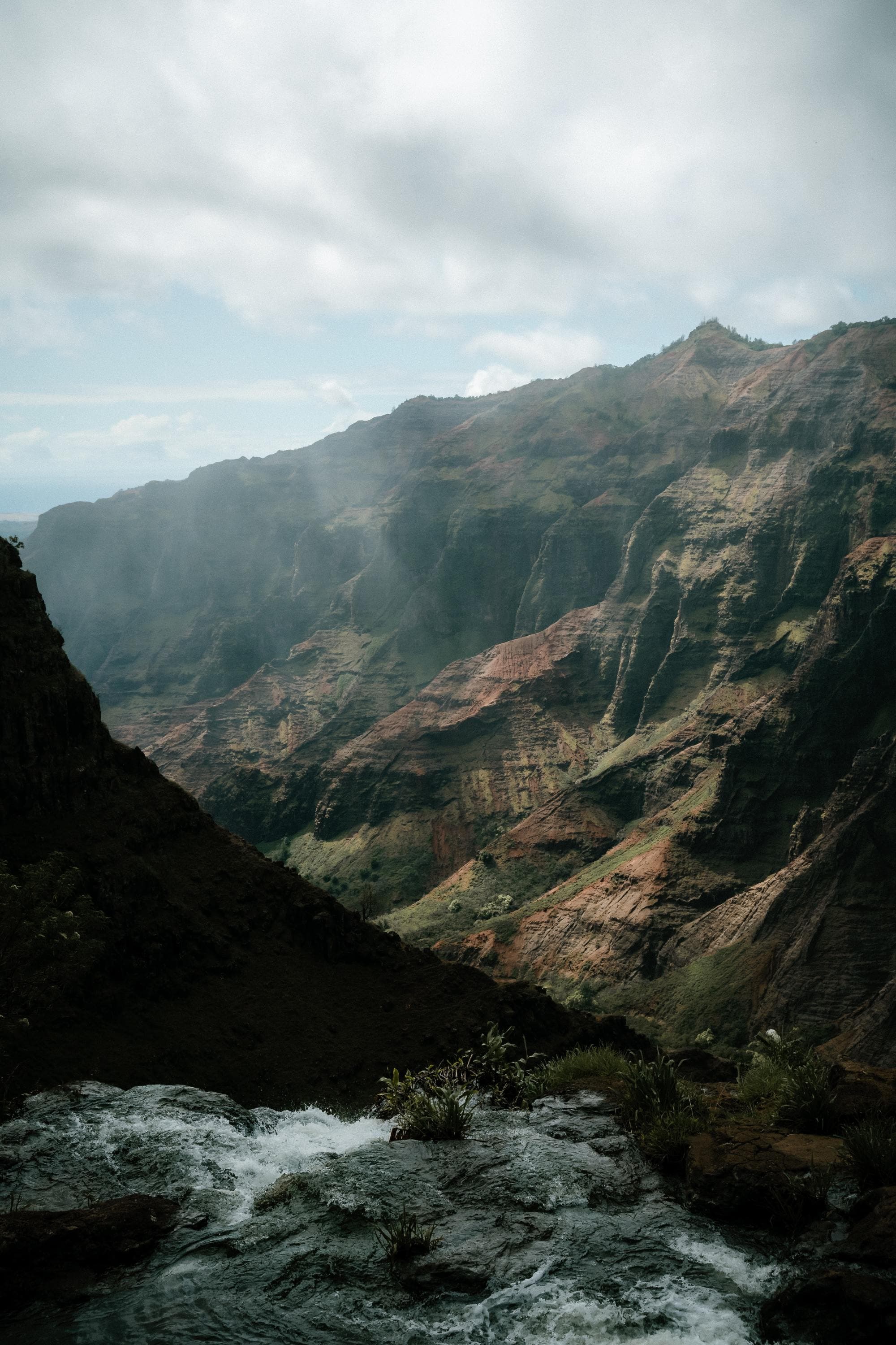 Scenic View of a Mountain