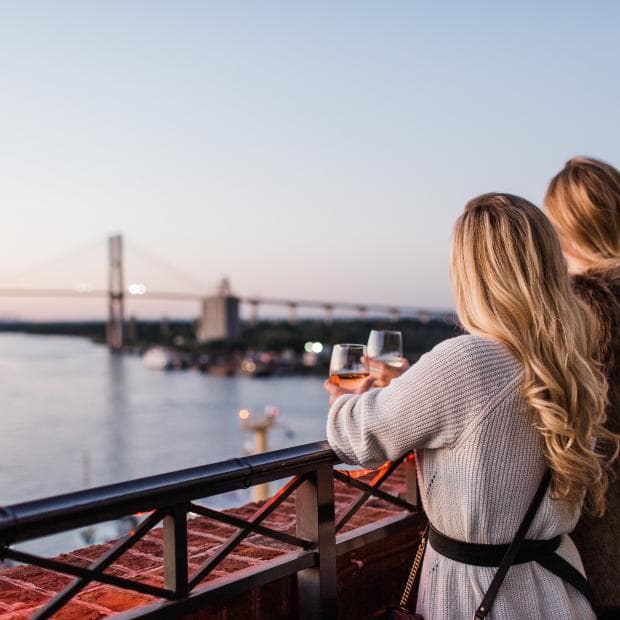 Exploring the southern beauty and hospitality of Savannah with girl friends.