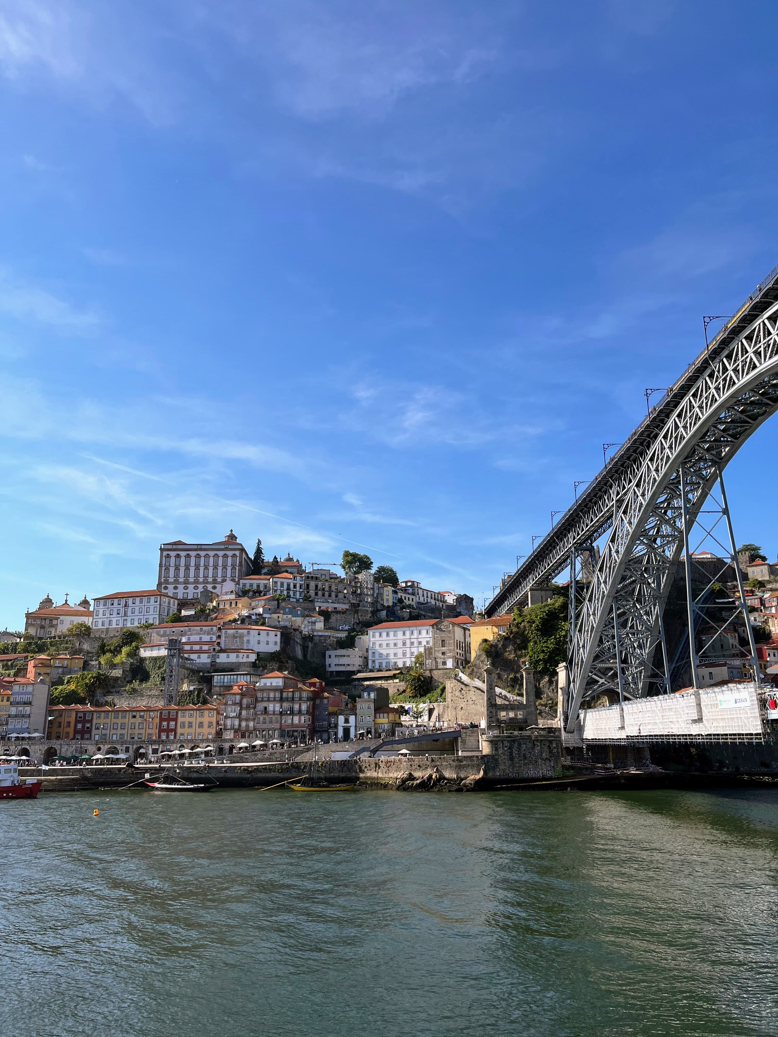 Dom Luis bridge by Duoro river.