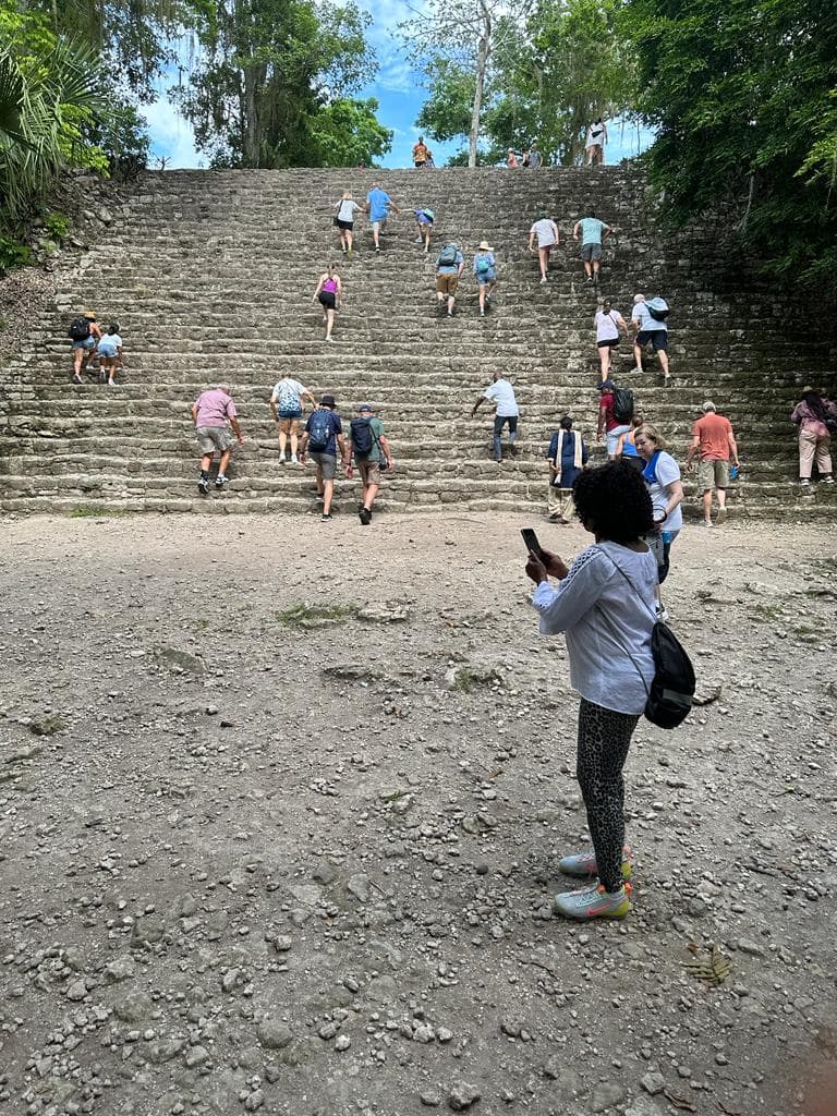 Travel advisor posing