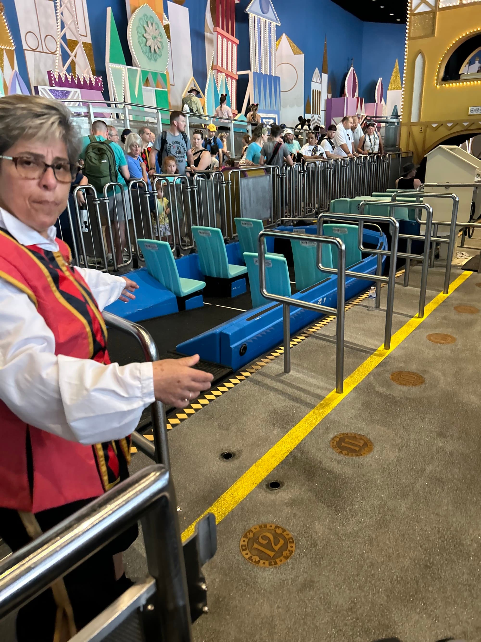 The "It's a Small World" ride at Disney.