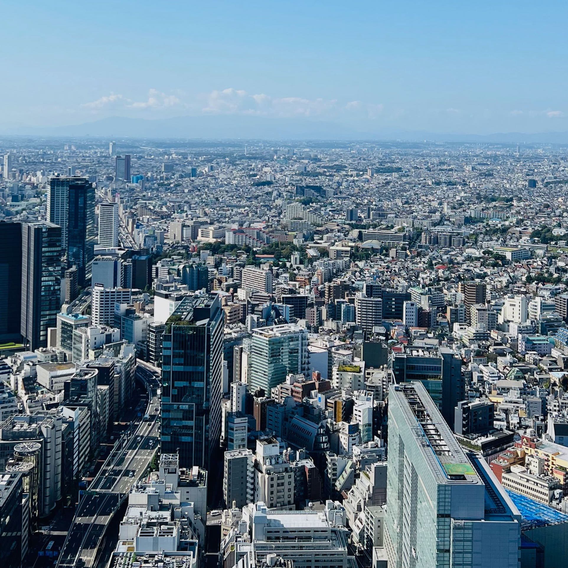 Aerial view of city buildings during the daytime
