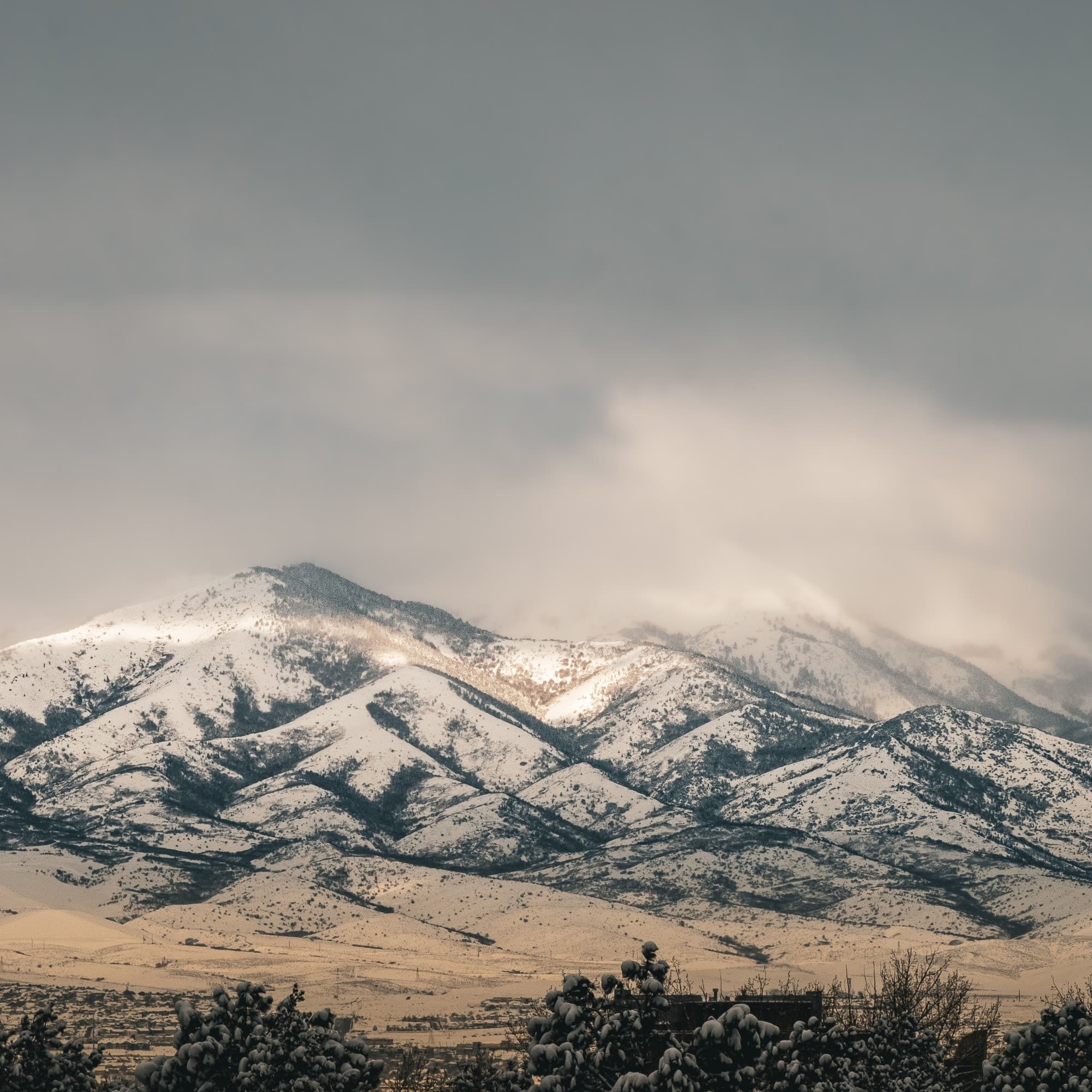 Snow covered mountains during day time.