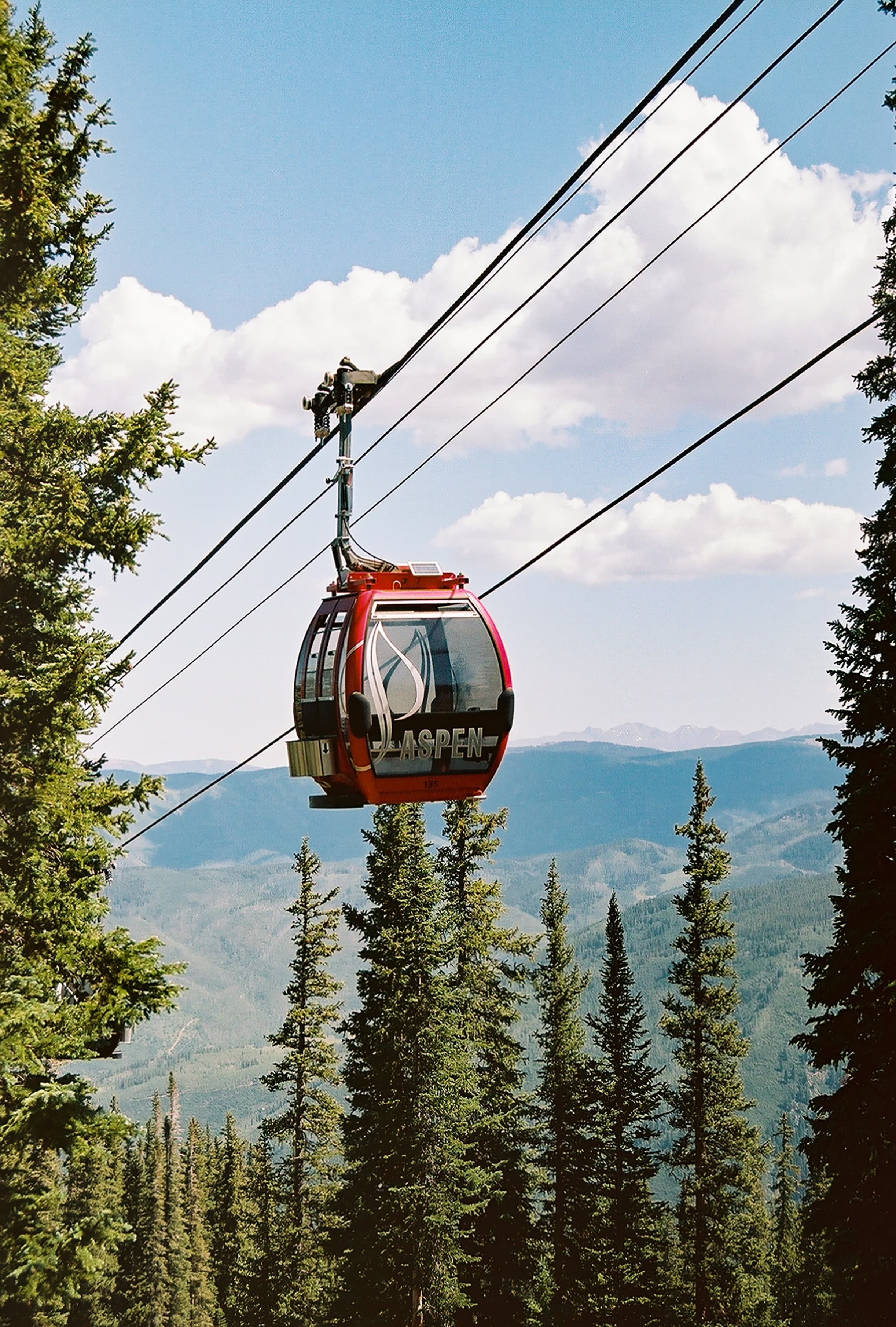 Gondola in Aspen, Colorado