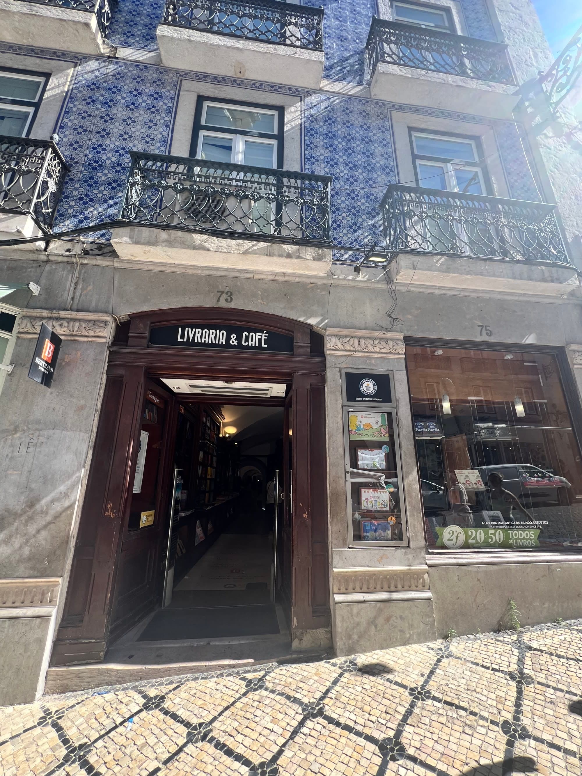 City architecture with Art Deco door.