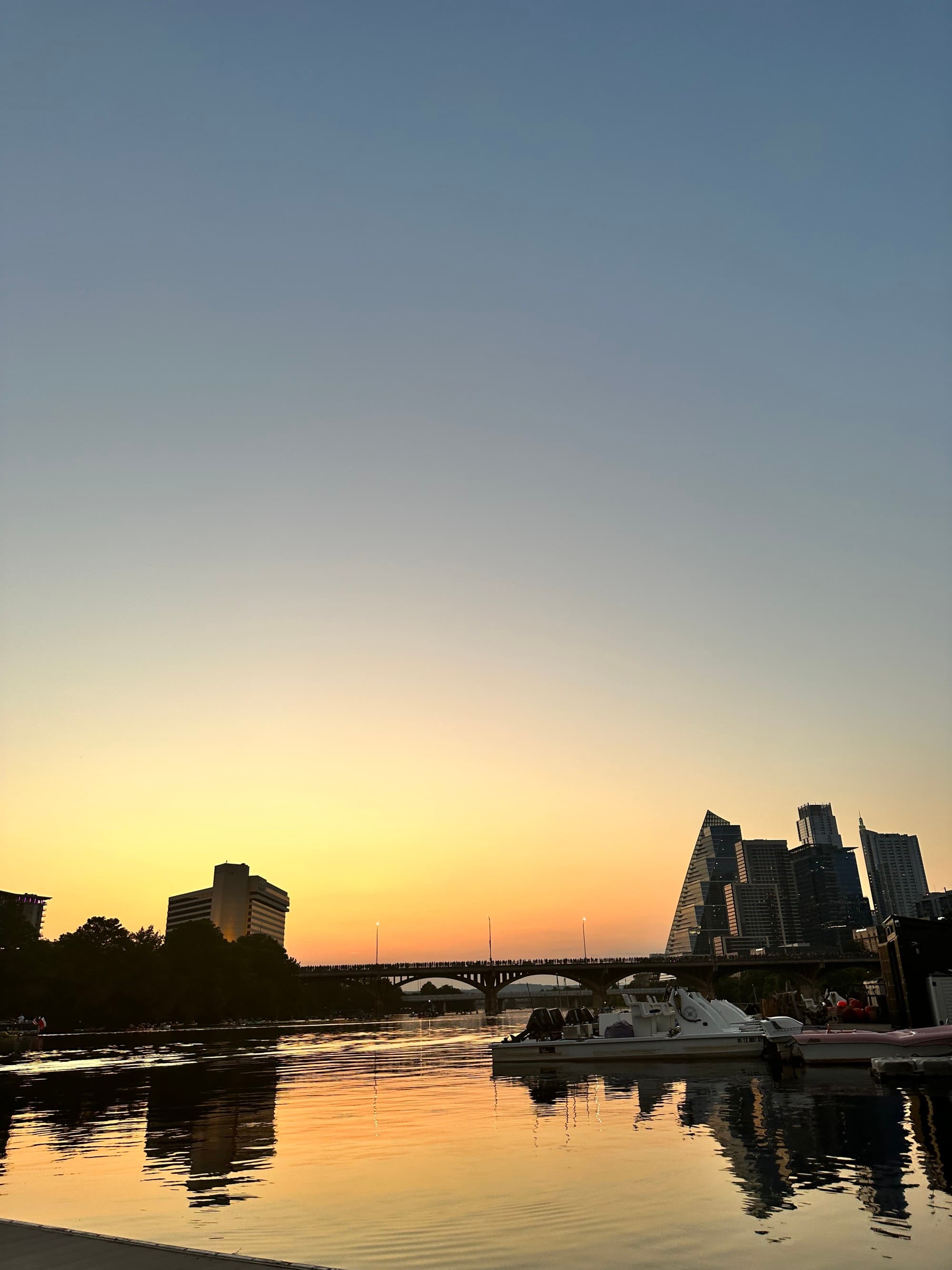 Sunset over Ladybird Lake - Meghan Verne