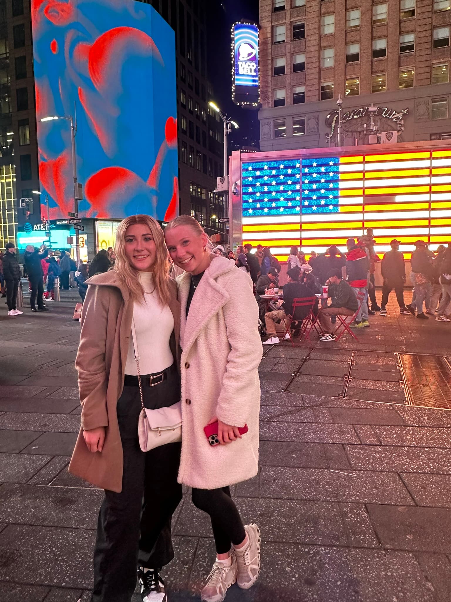 Girls in Time Square - Shelly Maffia