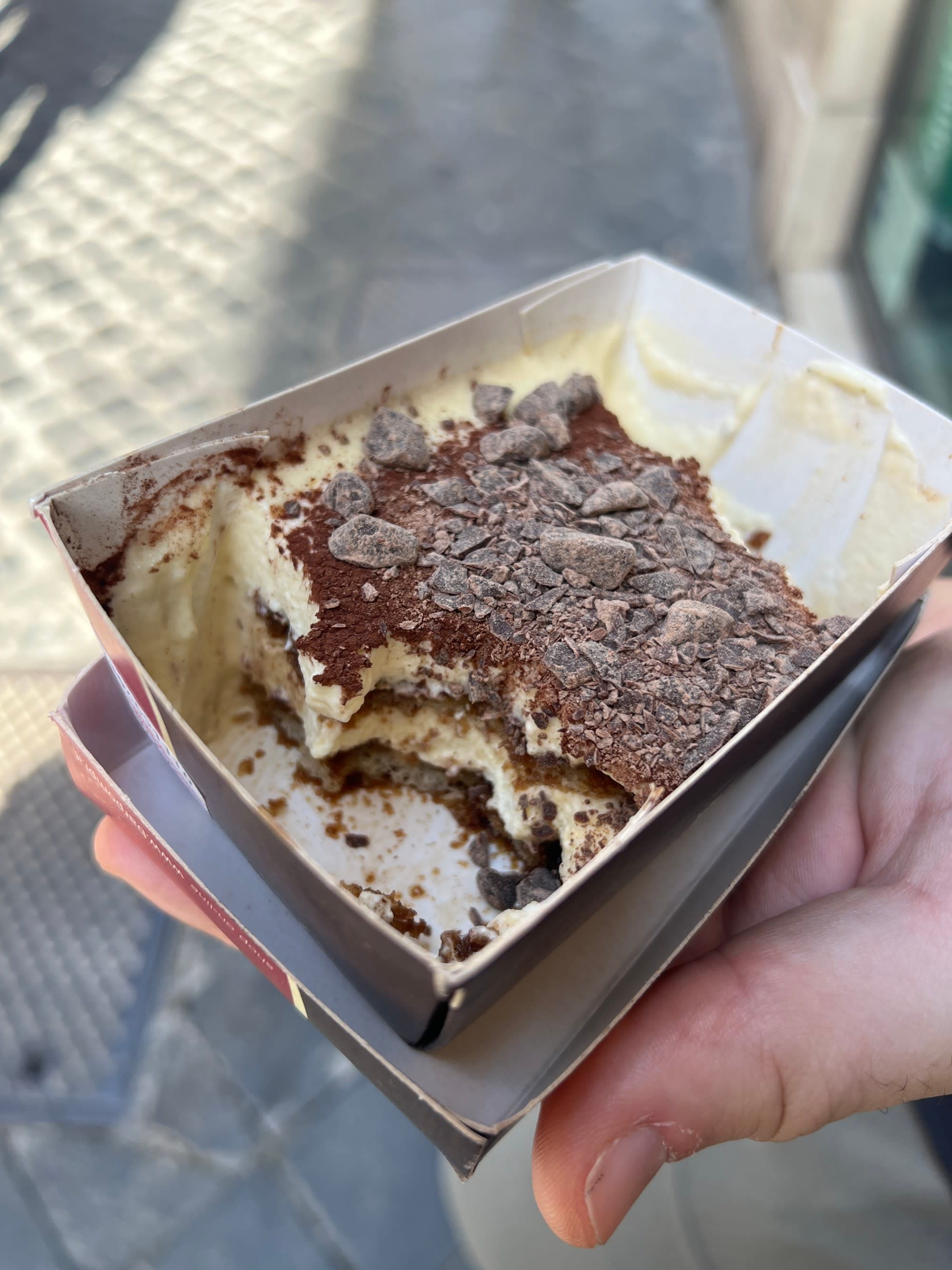 Tiramisu at Bar Pompi