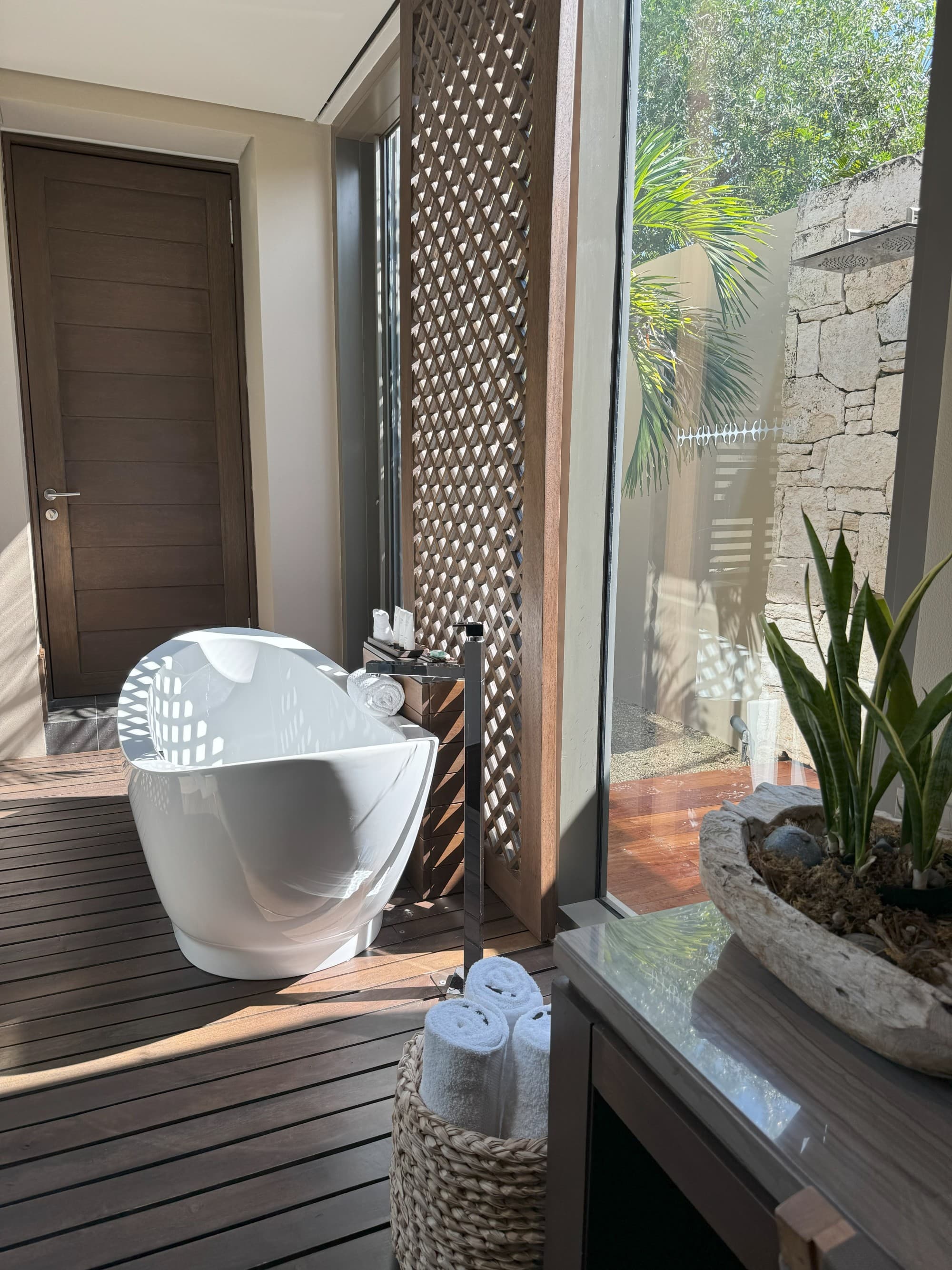 Our villa bathroom