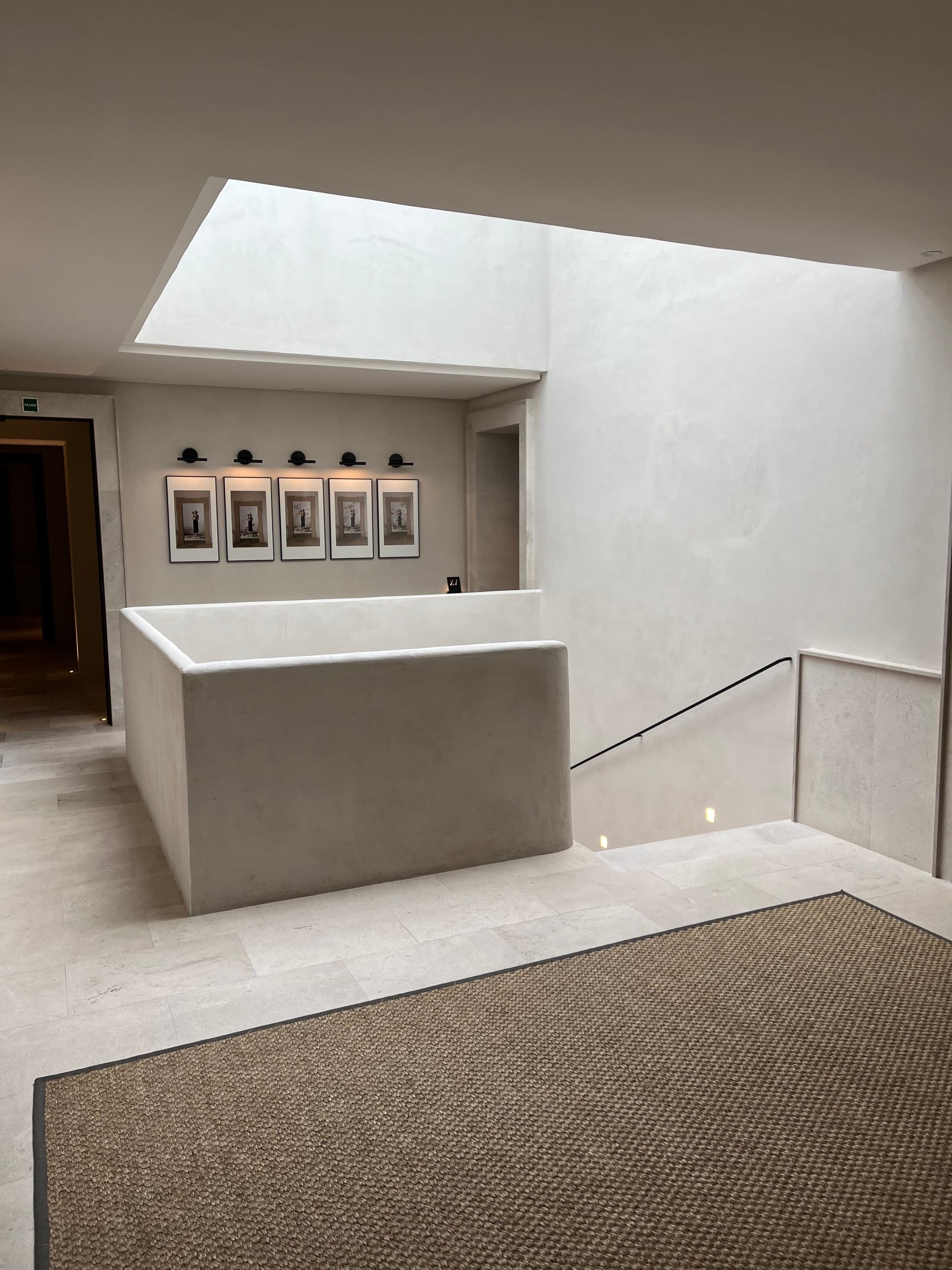 architecture inside the hotel