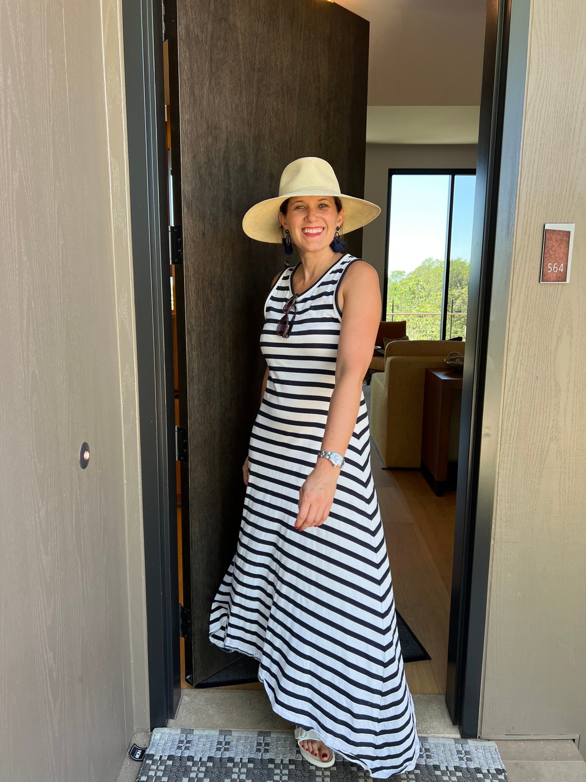 Travel advisor posing