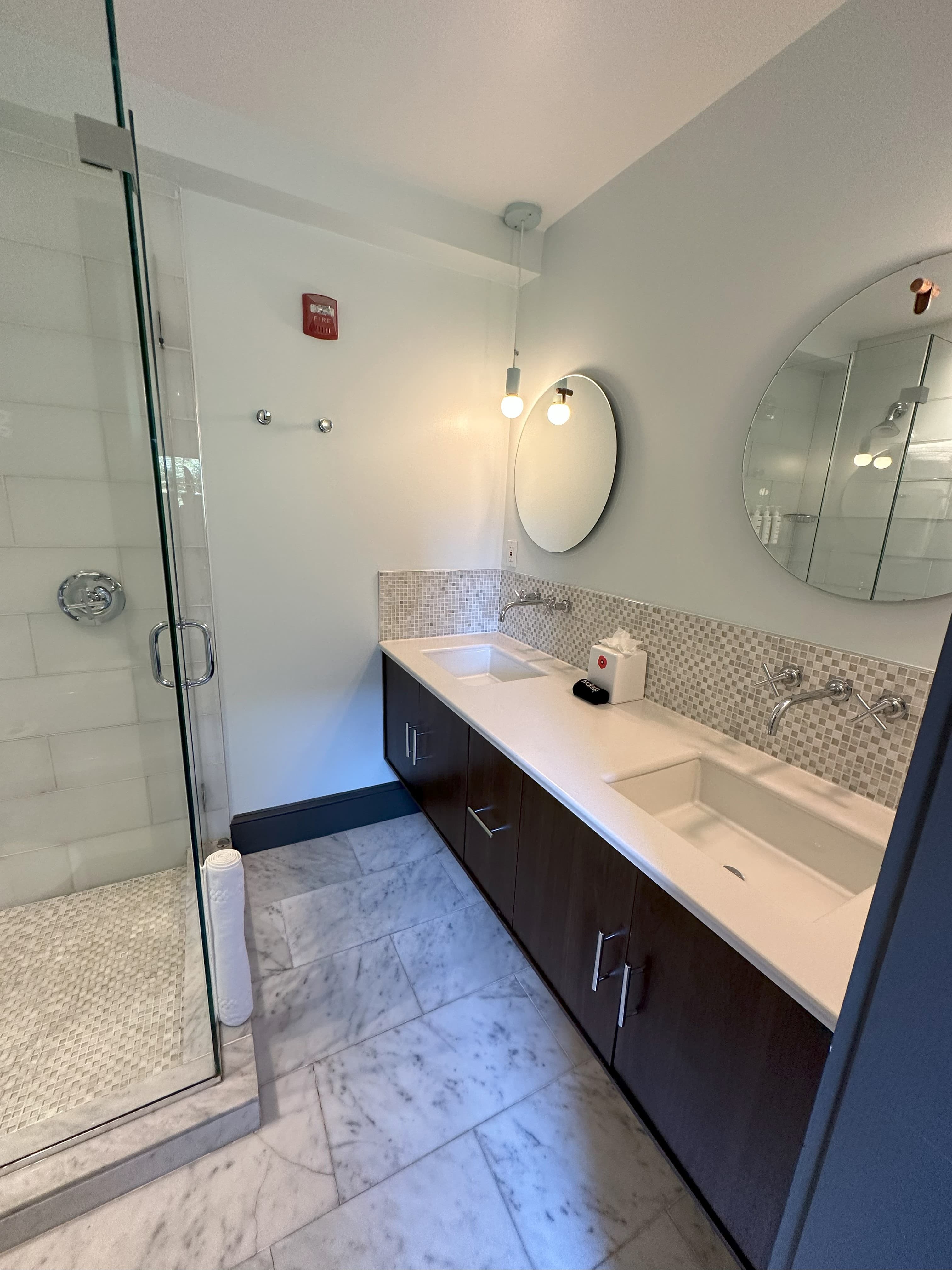 the Poppy guest bath