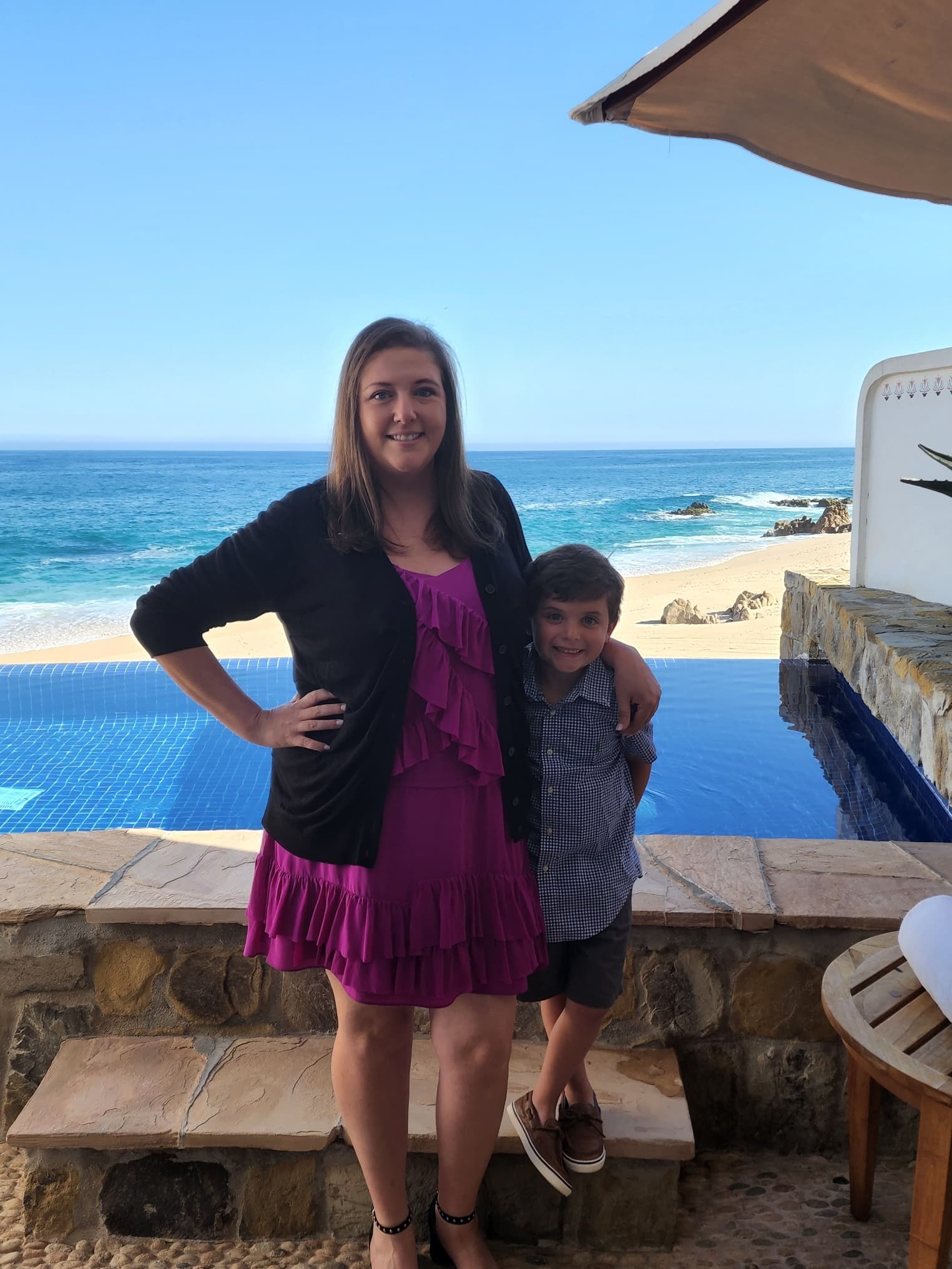 Travel advisor posing