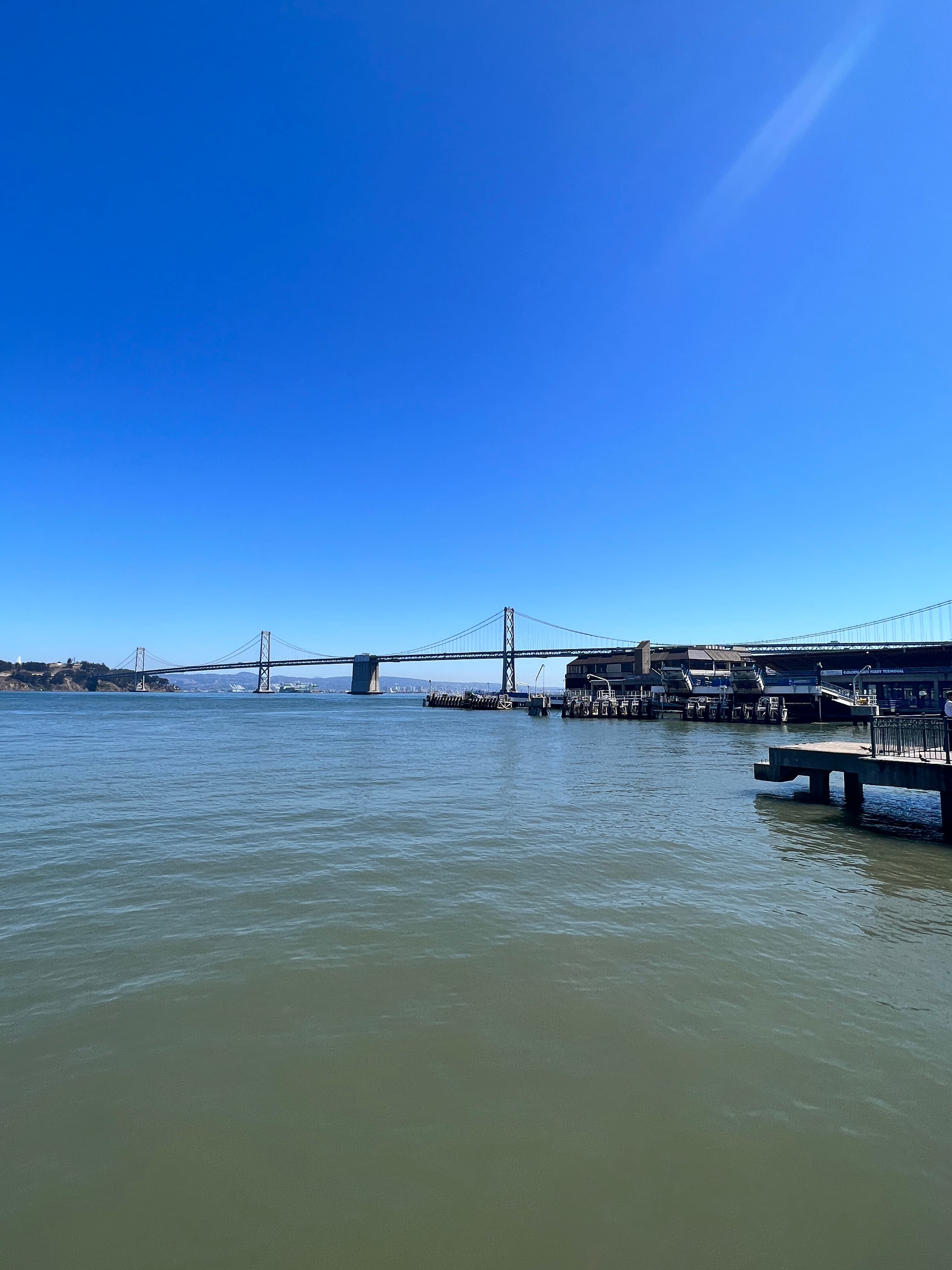 View bay bridge ferry building