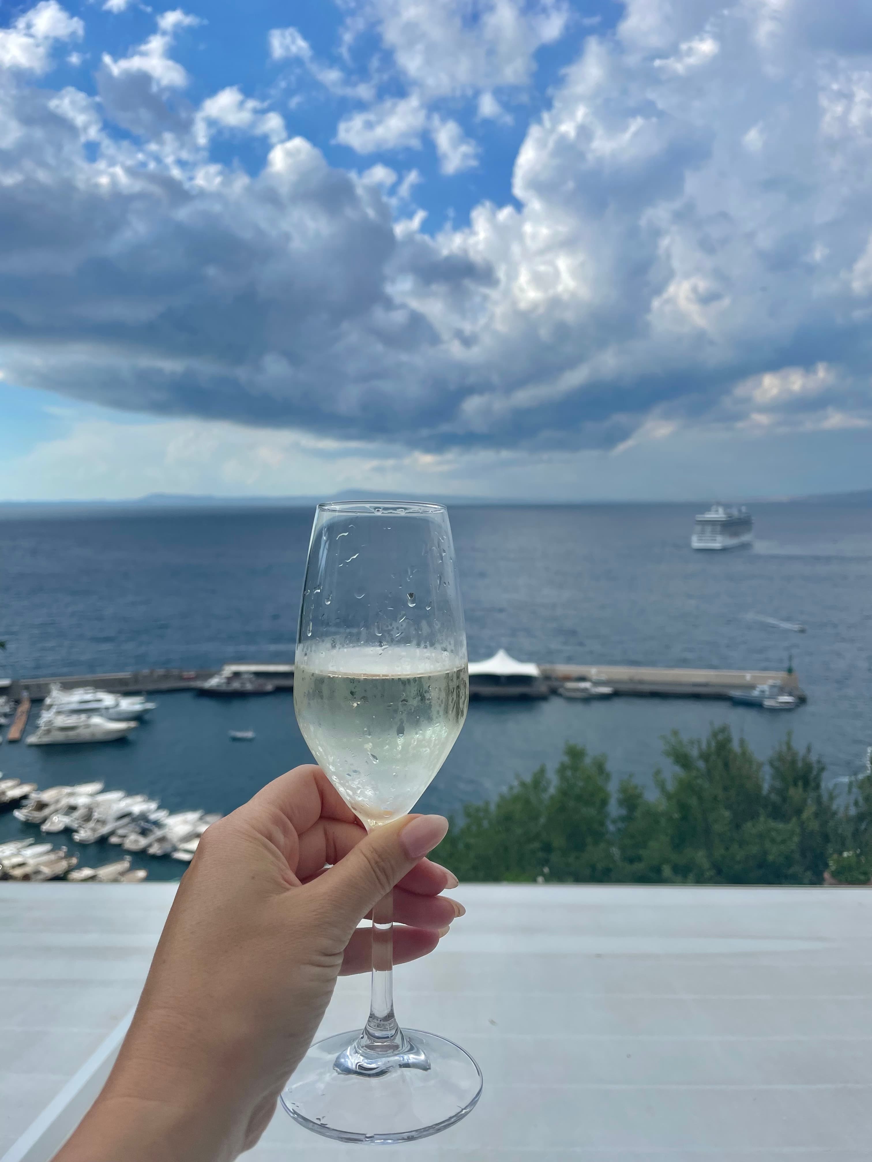 Sea and seaside view