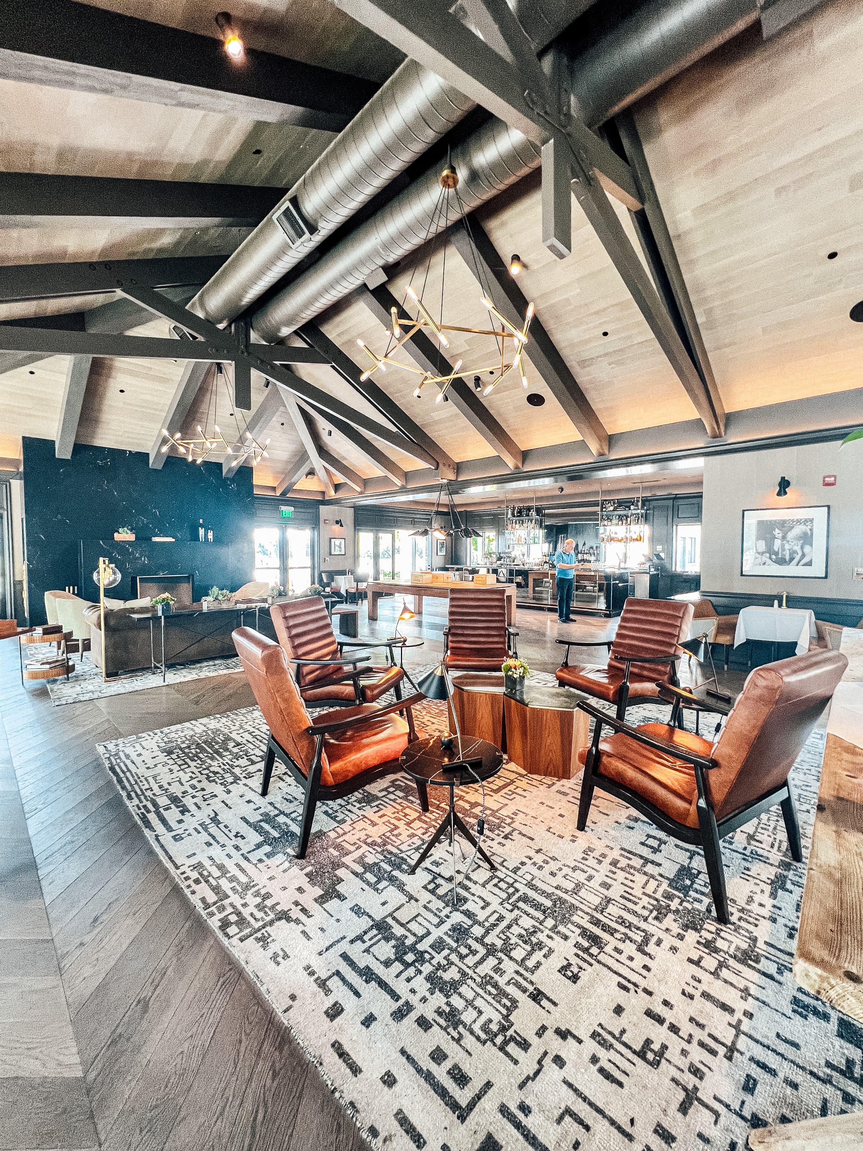 Dining area of the hotel
