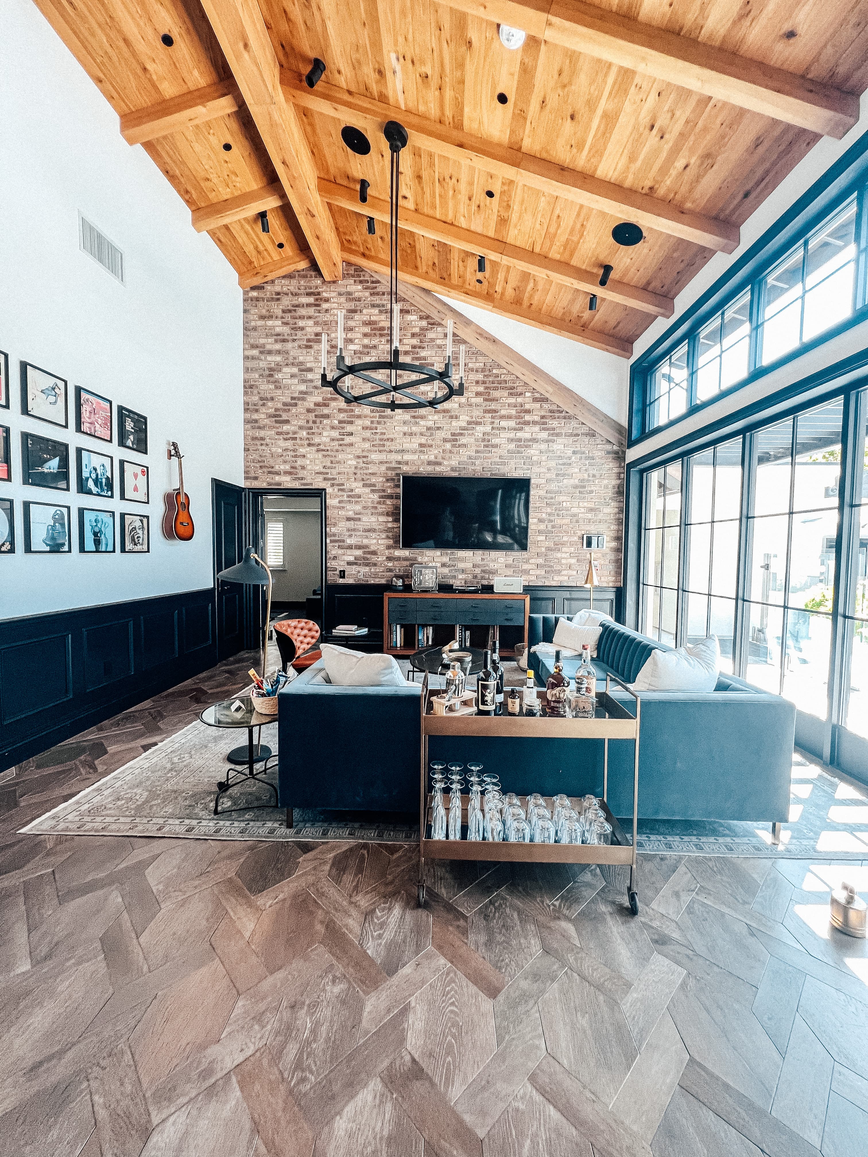 View of hotel lounge