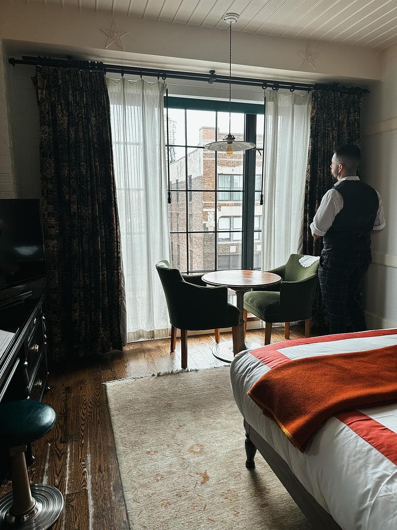 Splendid view from window