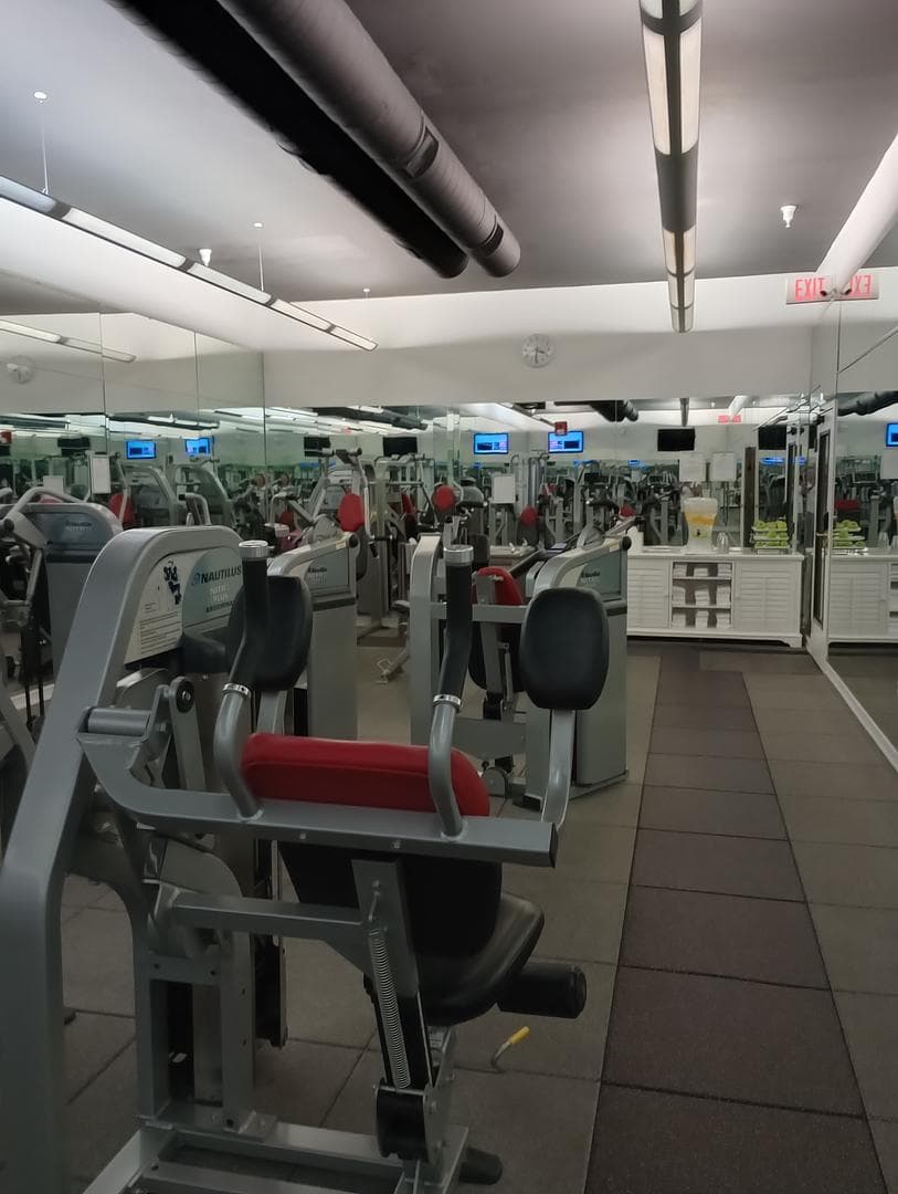 Gym at the hotel