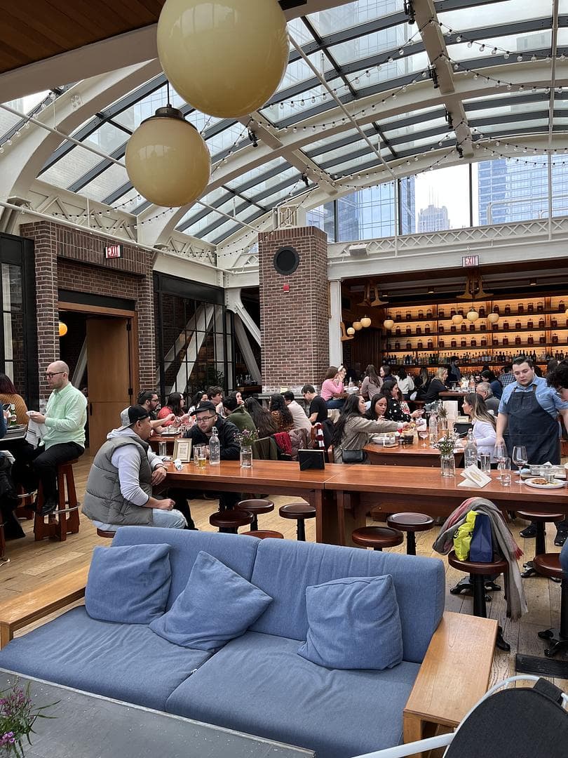 dining area of the hotel