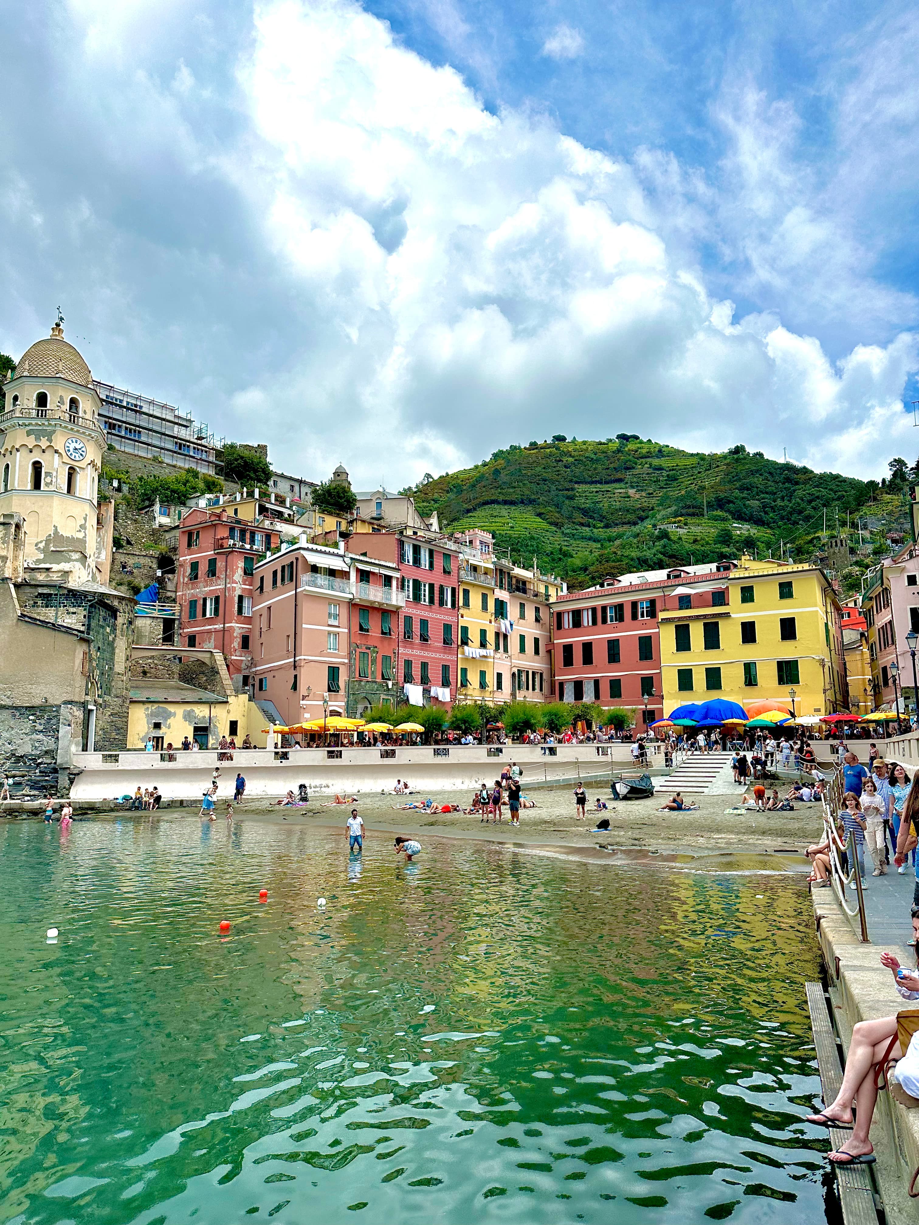 Vernazza coast view