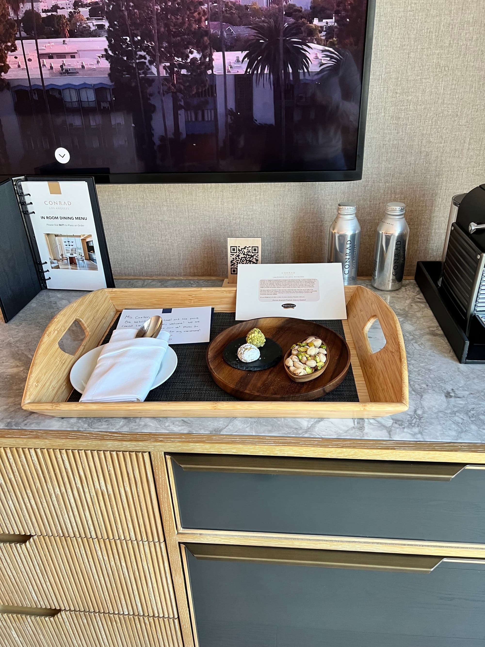 Complimentary dessert