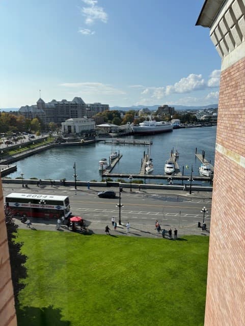 Harbor View from hotel room - Melisa Markegard