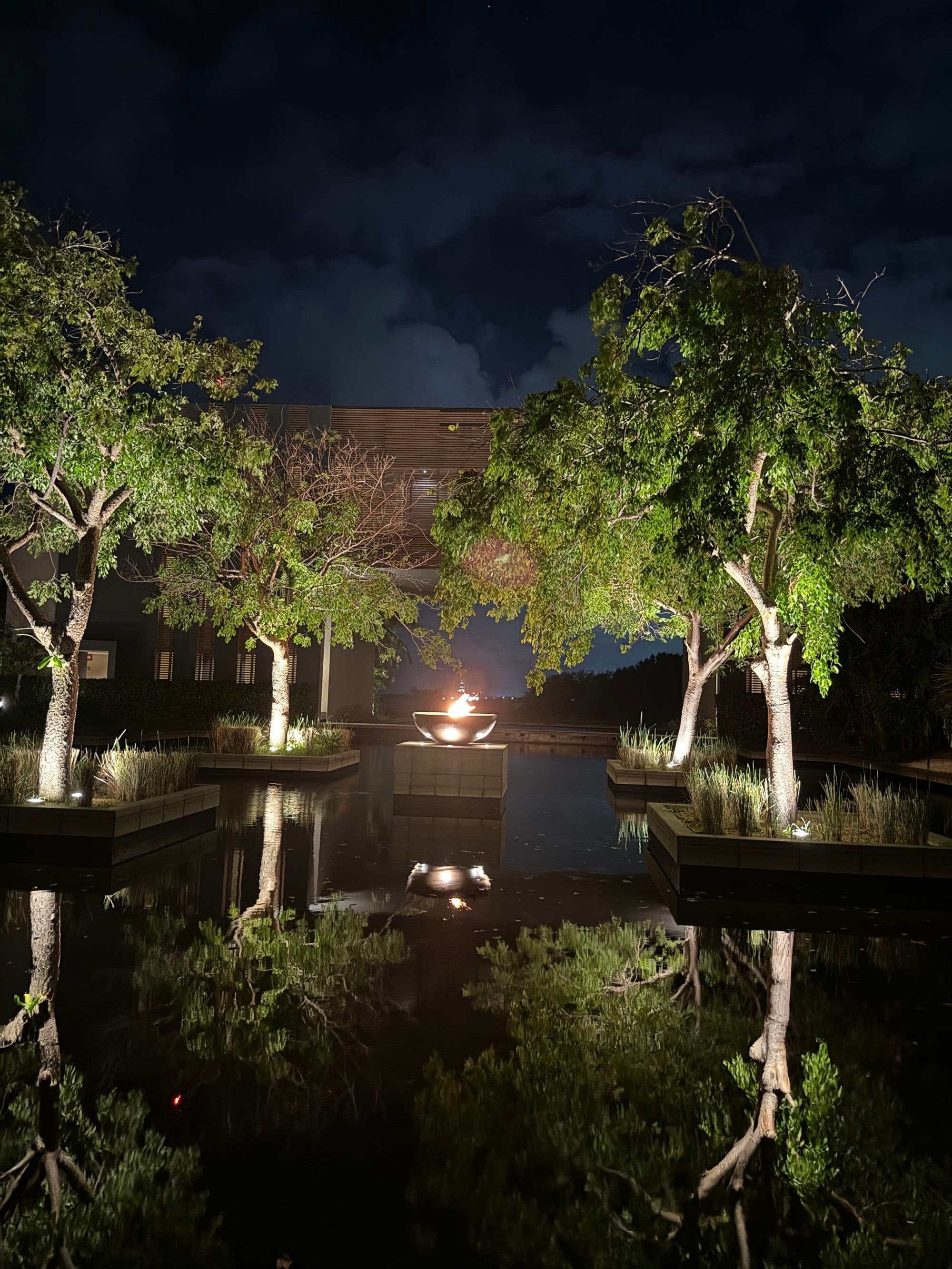 Indocine alfresco view