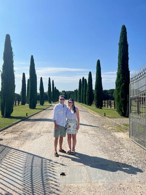 Entrance to Il Borro - Jackie Verses