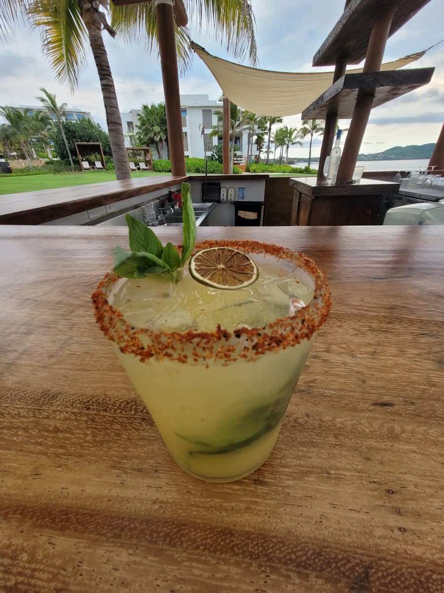 Mezcal Cocktail At The Beach Bar - Jason Kopka