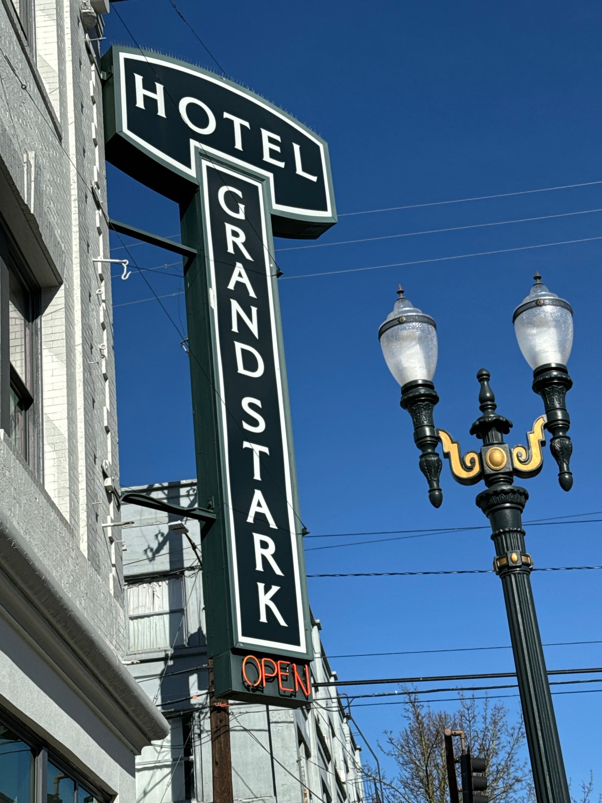 Hotel Grand Stark sign - LeeAllison Goryl