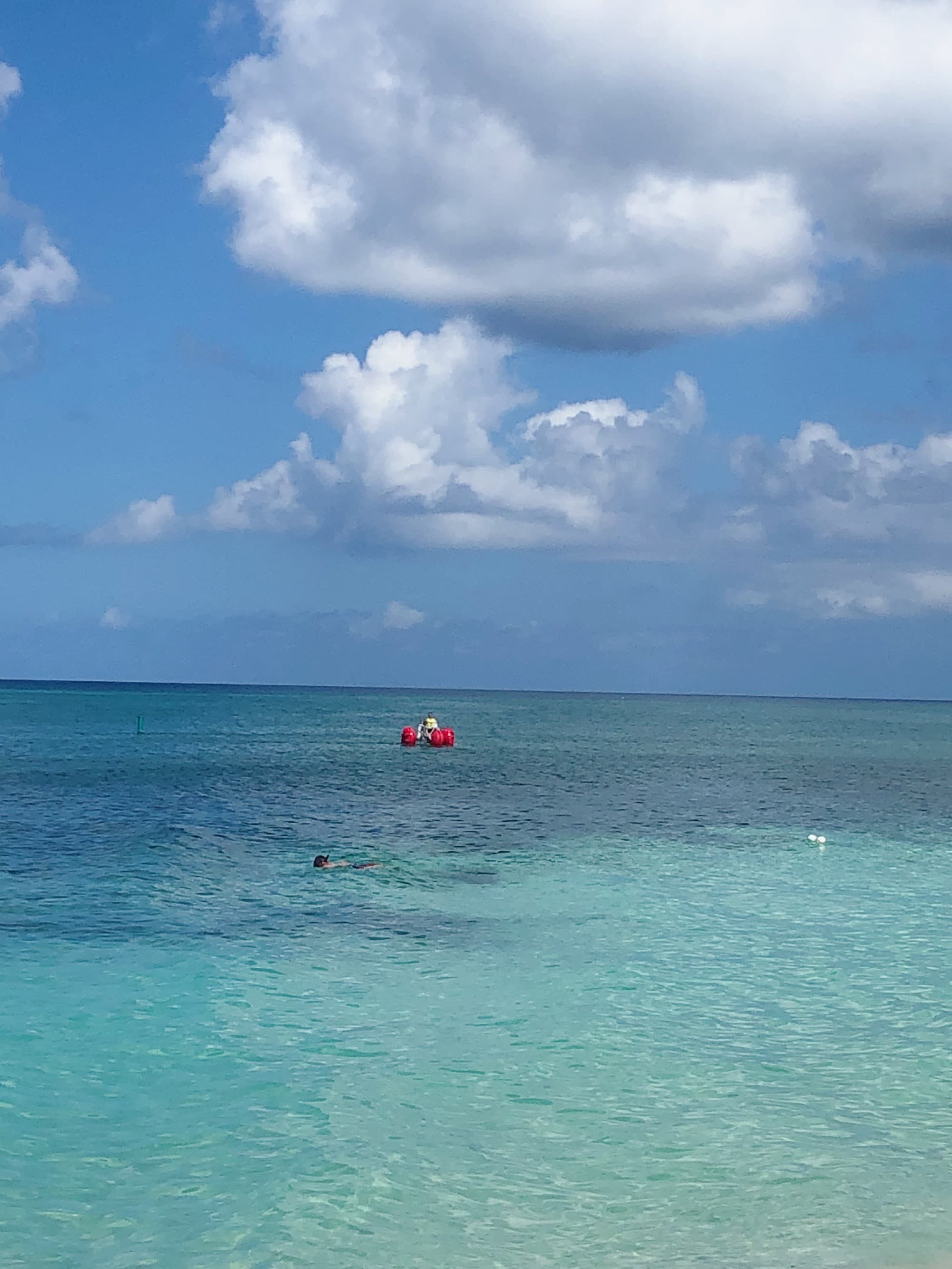 Sea and skyline view.