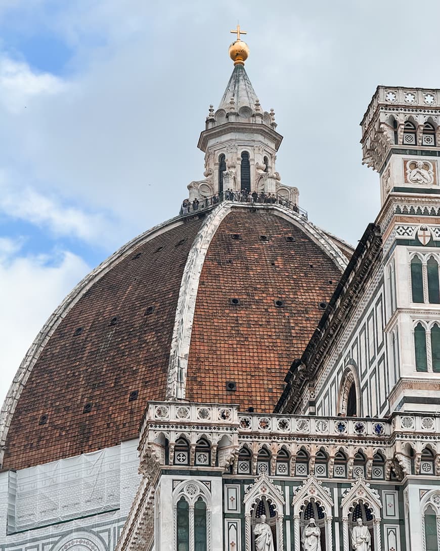 A domed top to a historic building