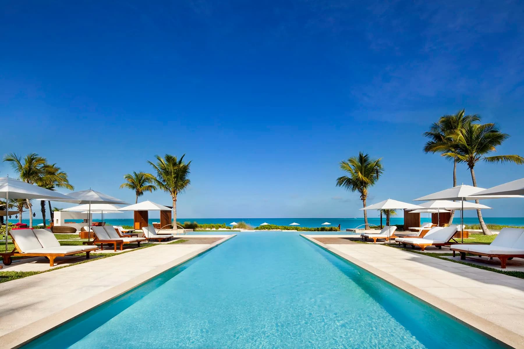 an infinity pool overlooking the ocean
