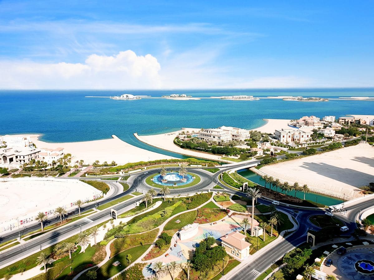 Aerial Photography of a Resort
