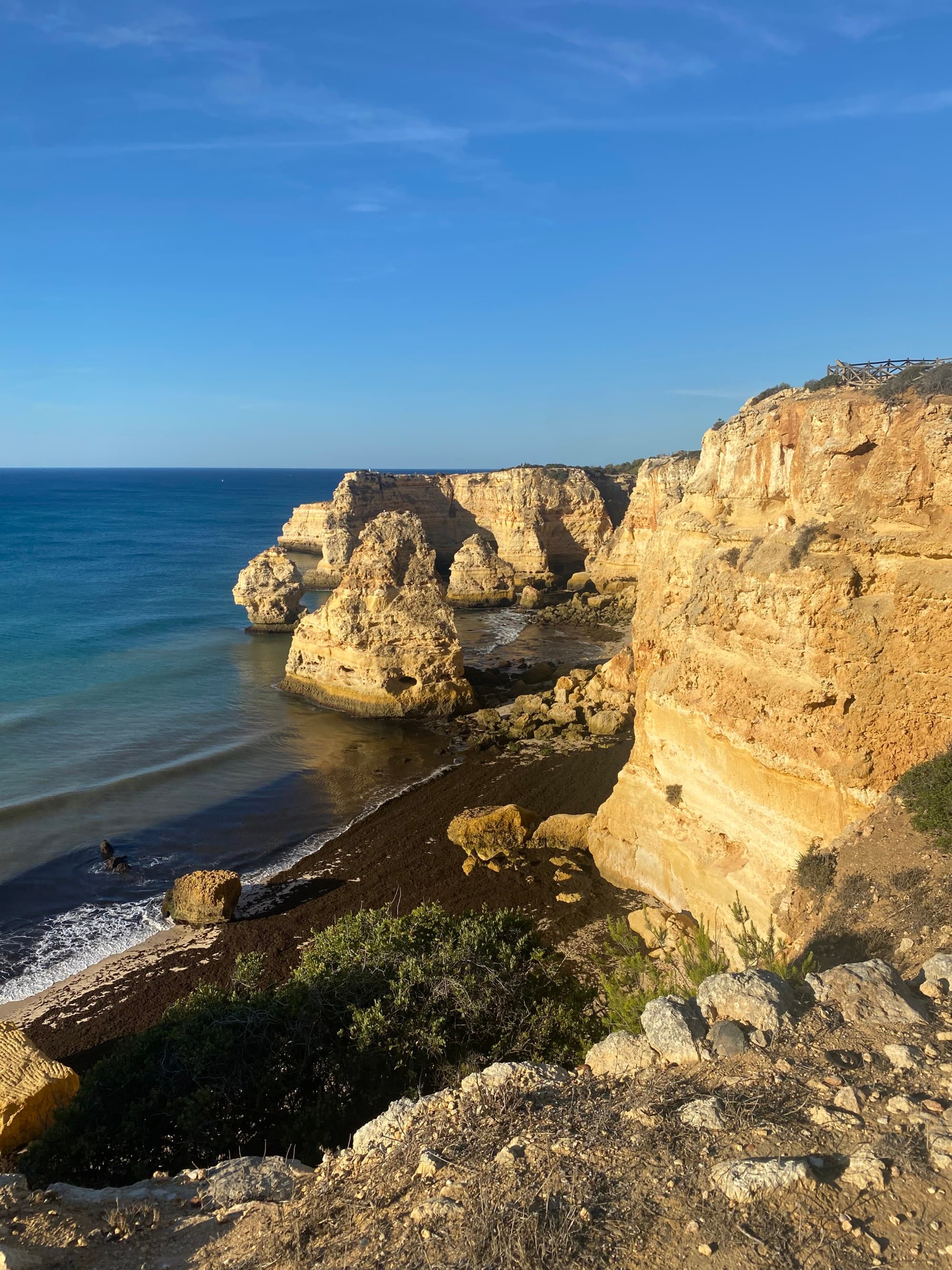 Sea and seaside view