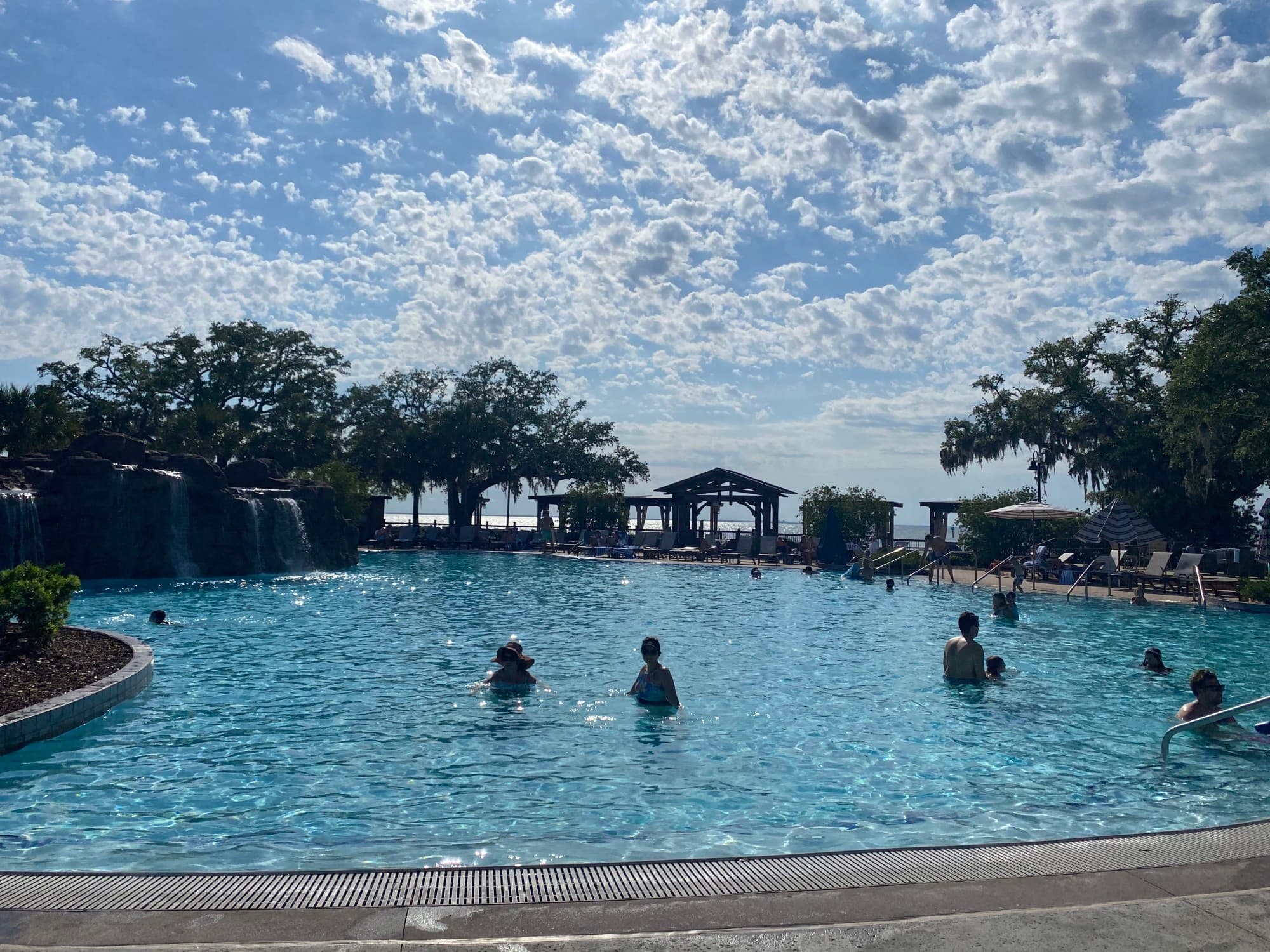 Pool and poolside view