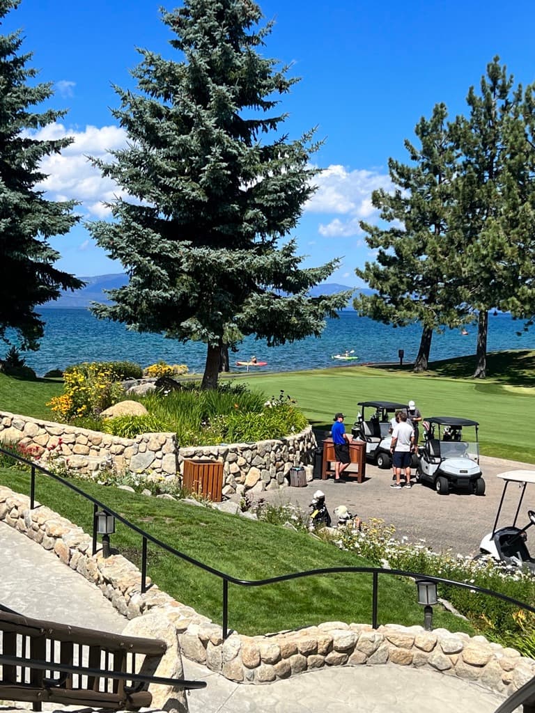 View of lake and lake side