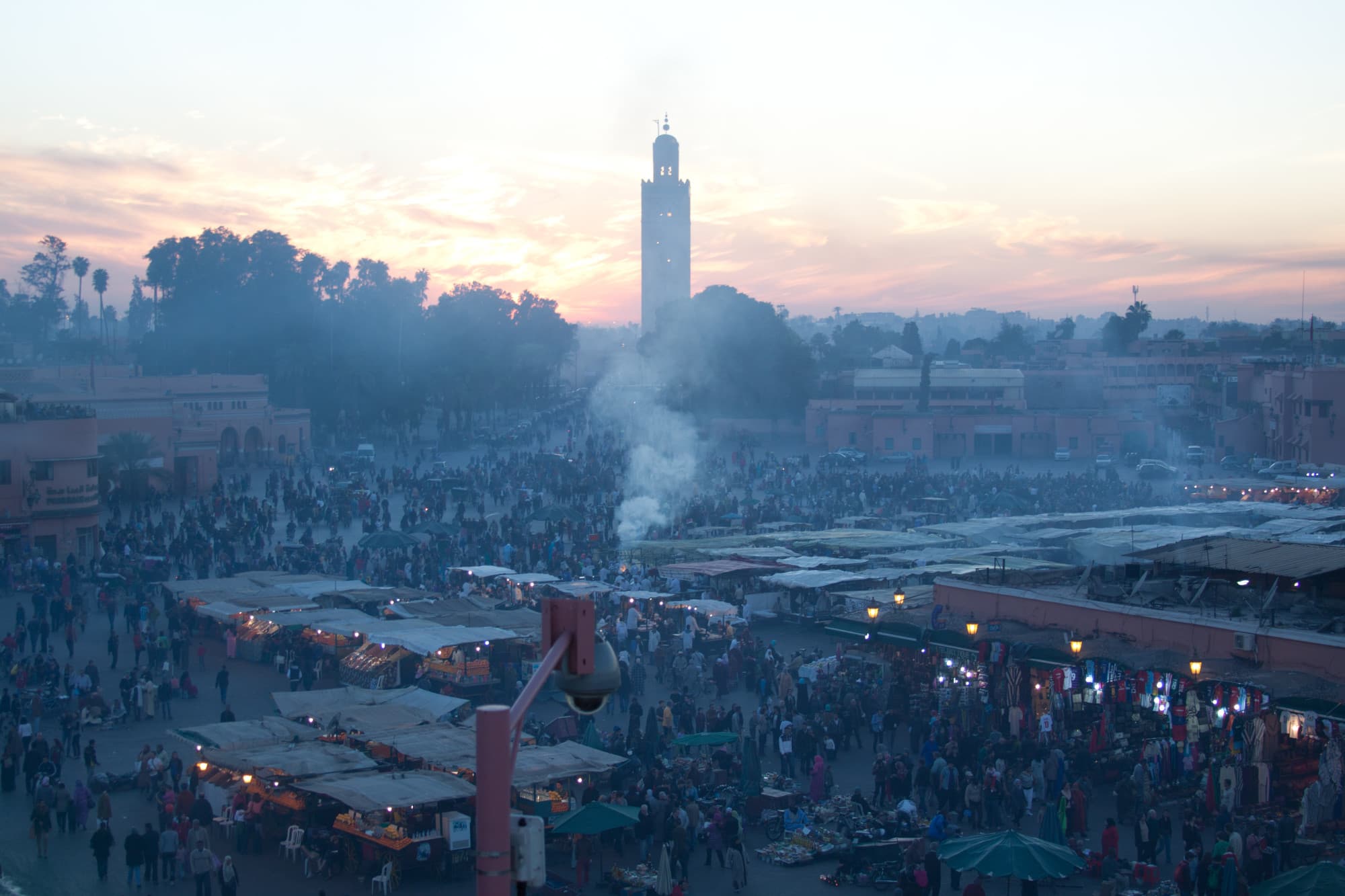 Jemaa el-Fnaa sunset - Heather Budd