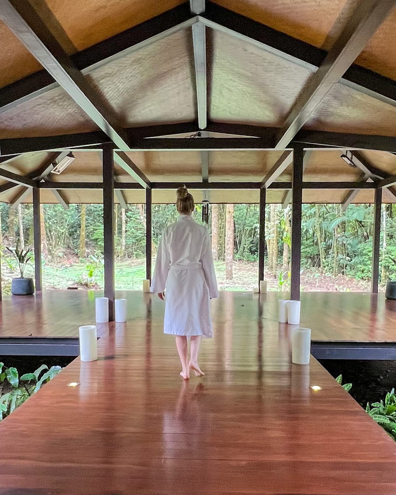 Inside view of the villa