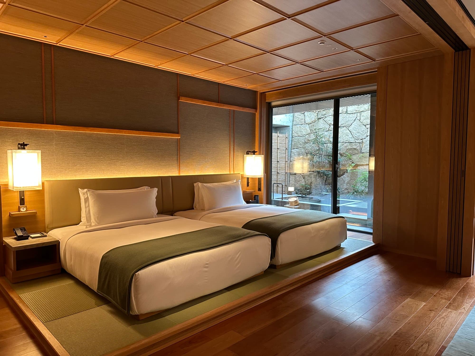 View of the room with window